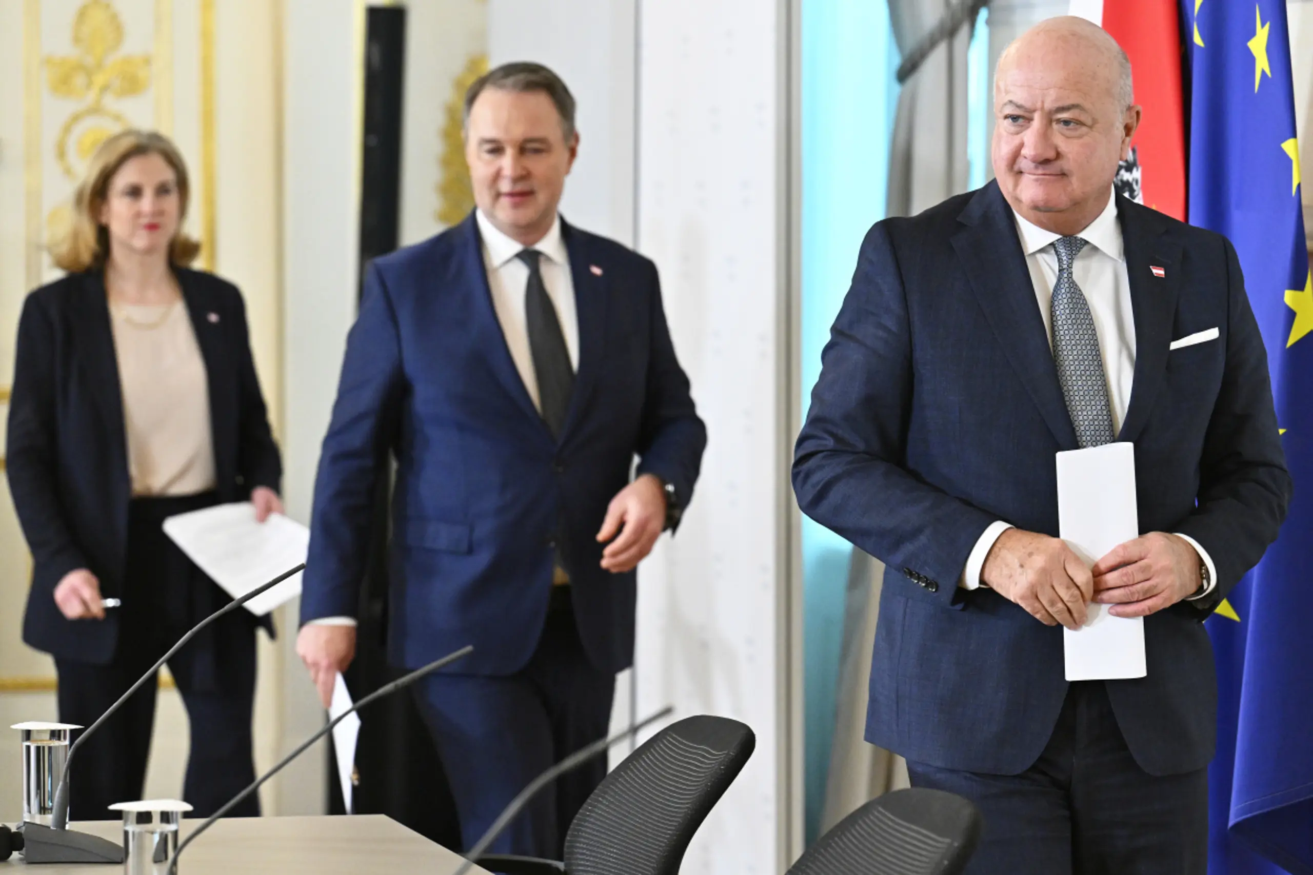 Stocker, Babler und Meinl-Reisinger treffen sich zu Arbeitsklausur