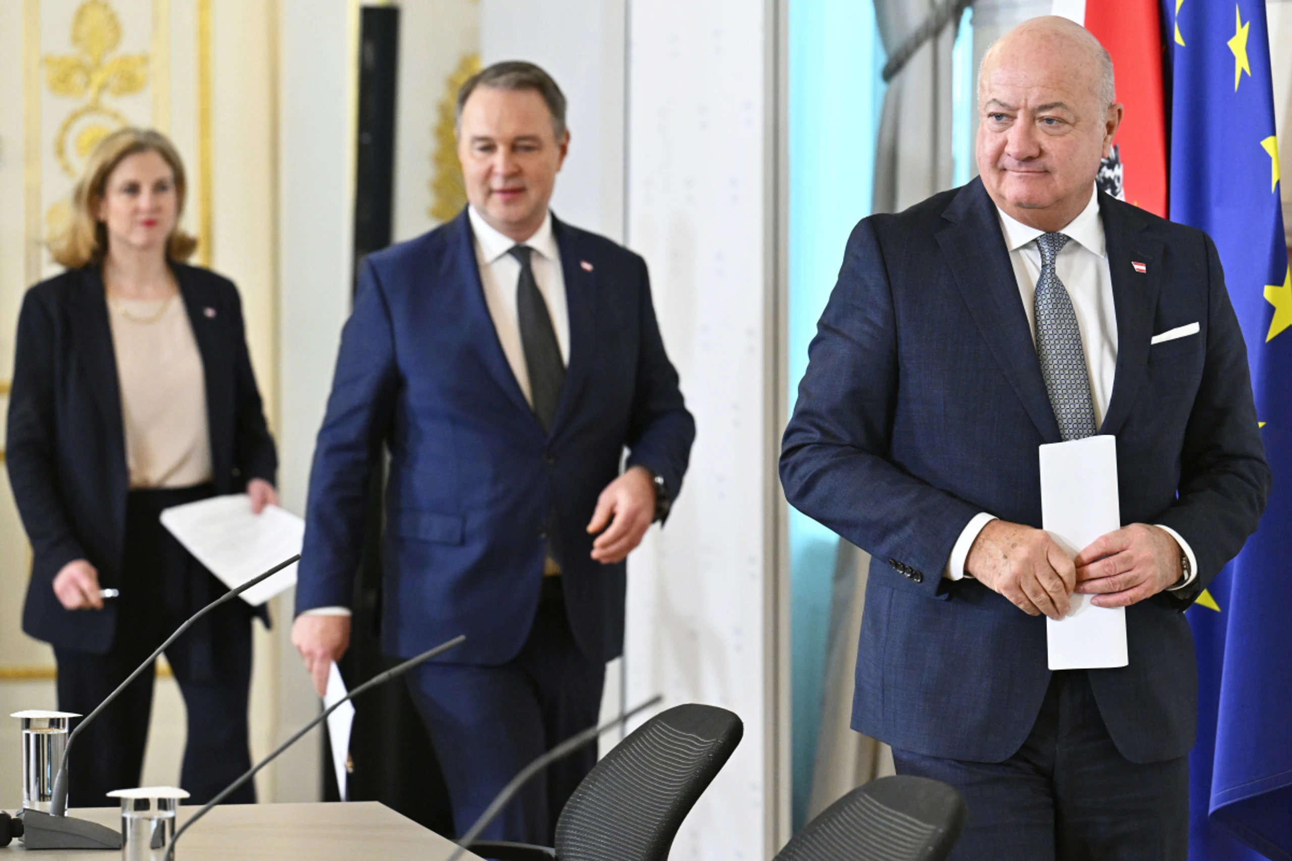 Stocker, Babler und Meinl-Reisinger treffen sich zu Arbeitsklausur