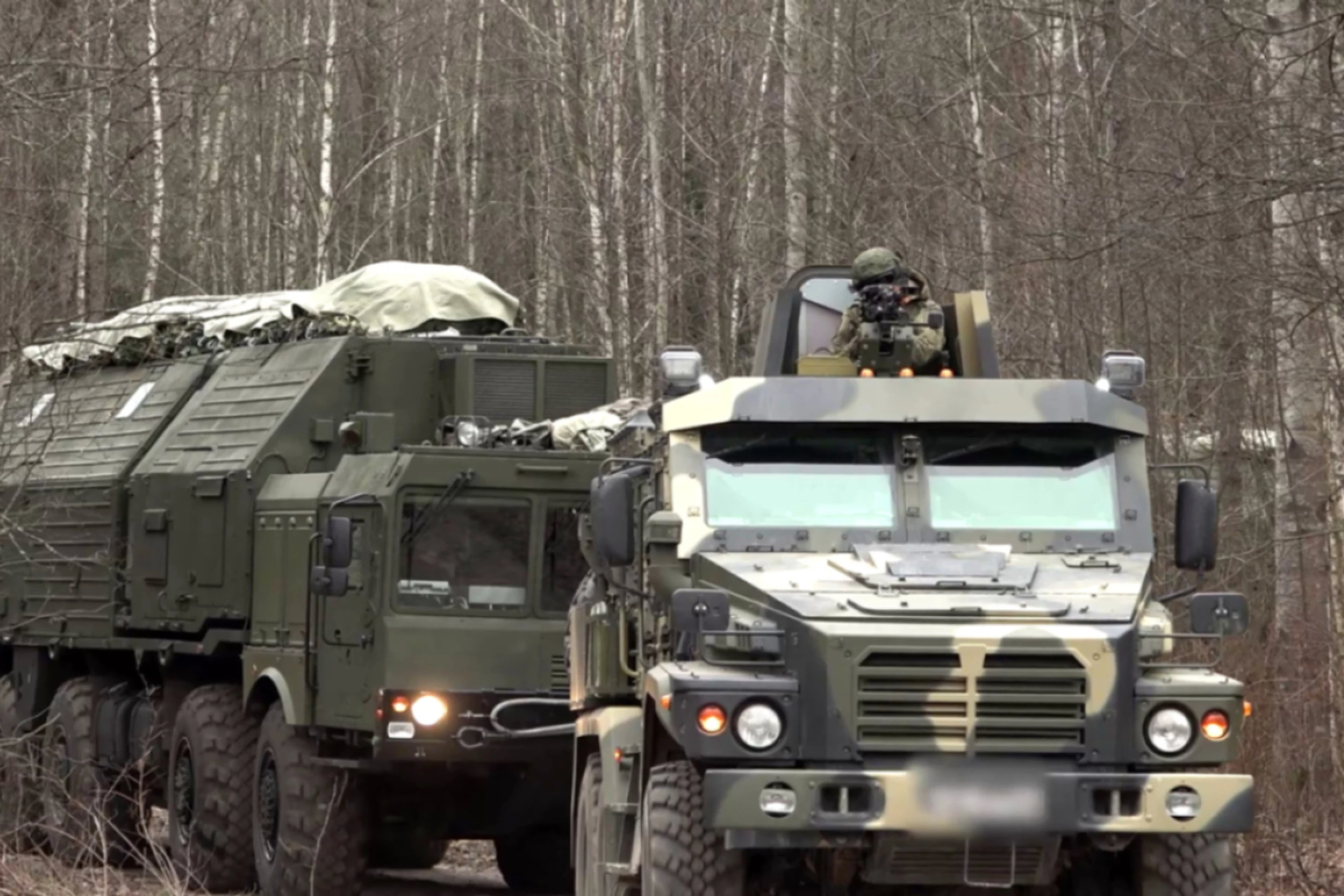 Transport der Hyperschallrakete Oreschnik (Archivbild)