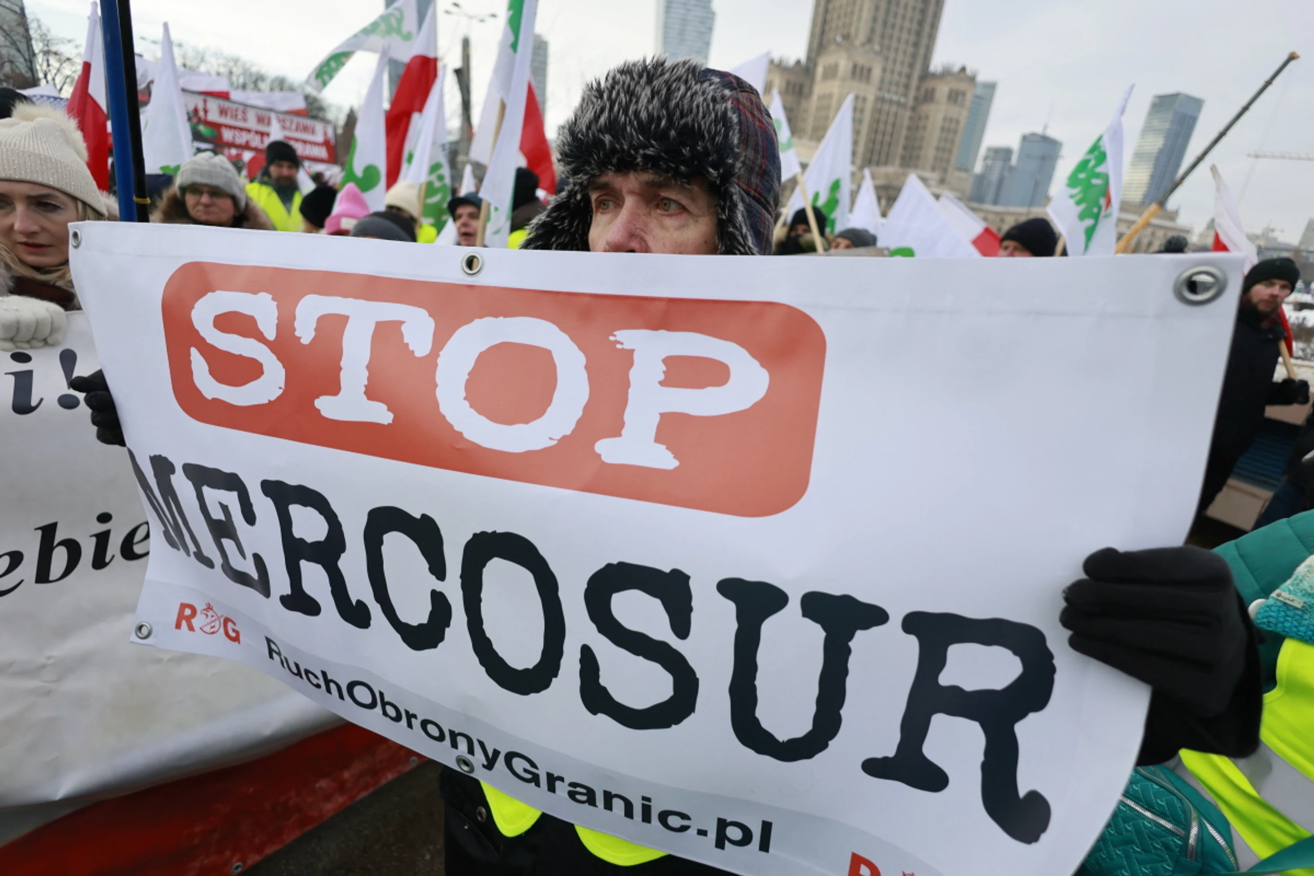 Bauern protestierten in mehreren europäischen Städten