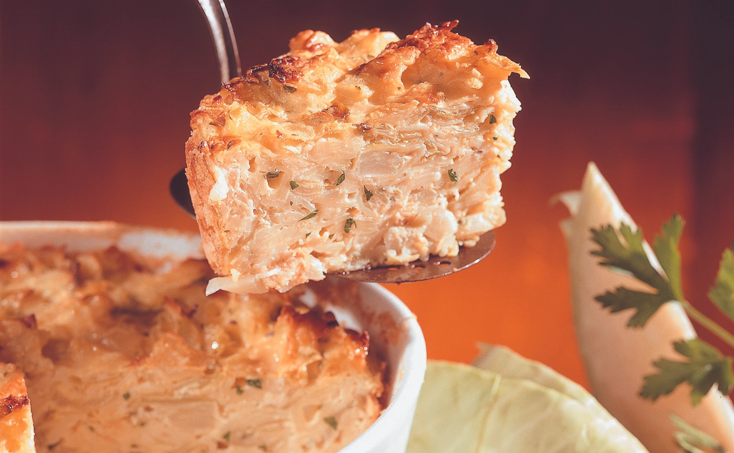 Krautfleckerl-Auflauf