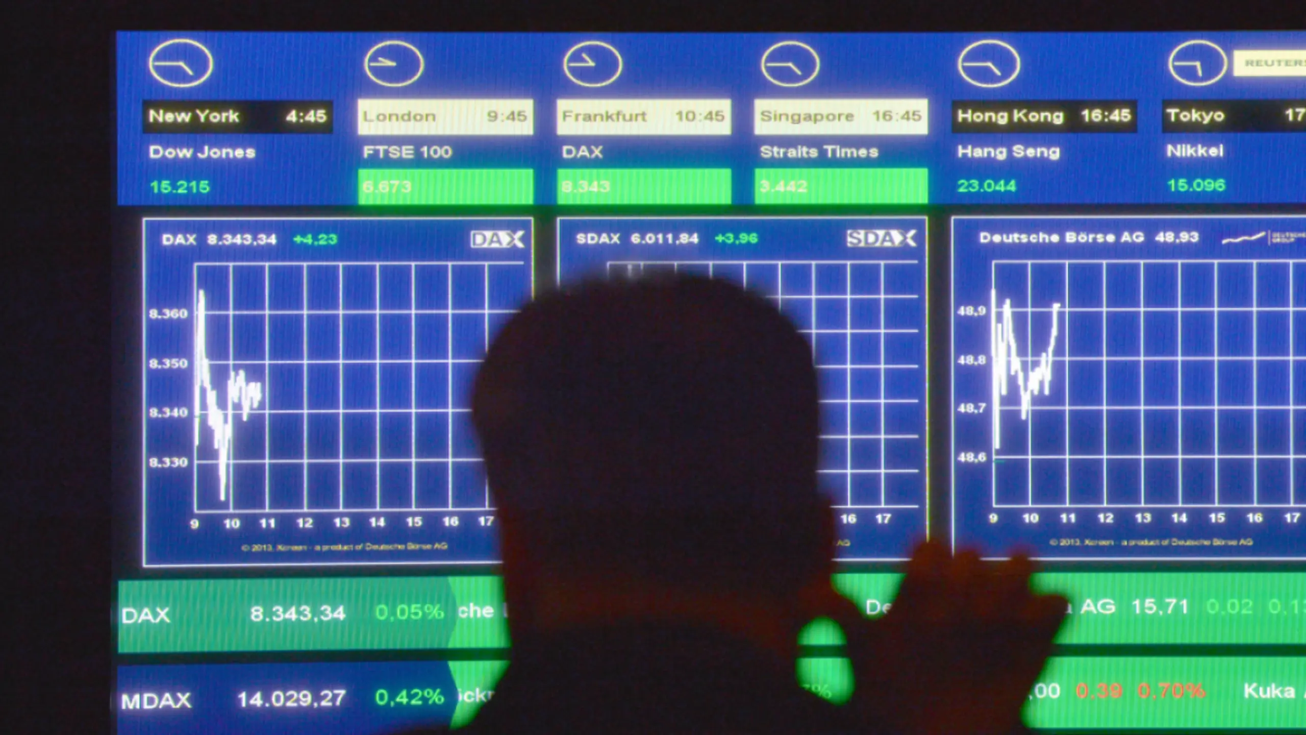 Asienbörsen mit Gewinnen