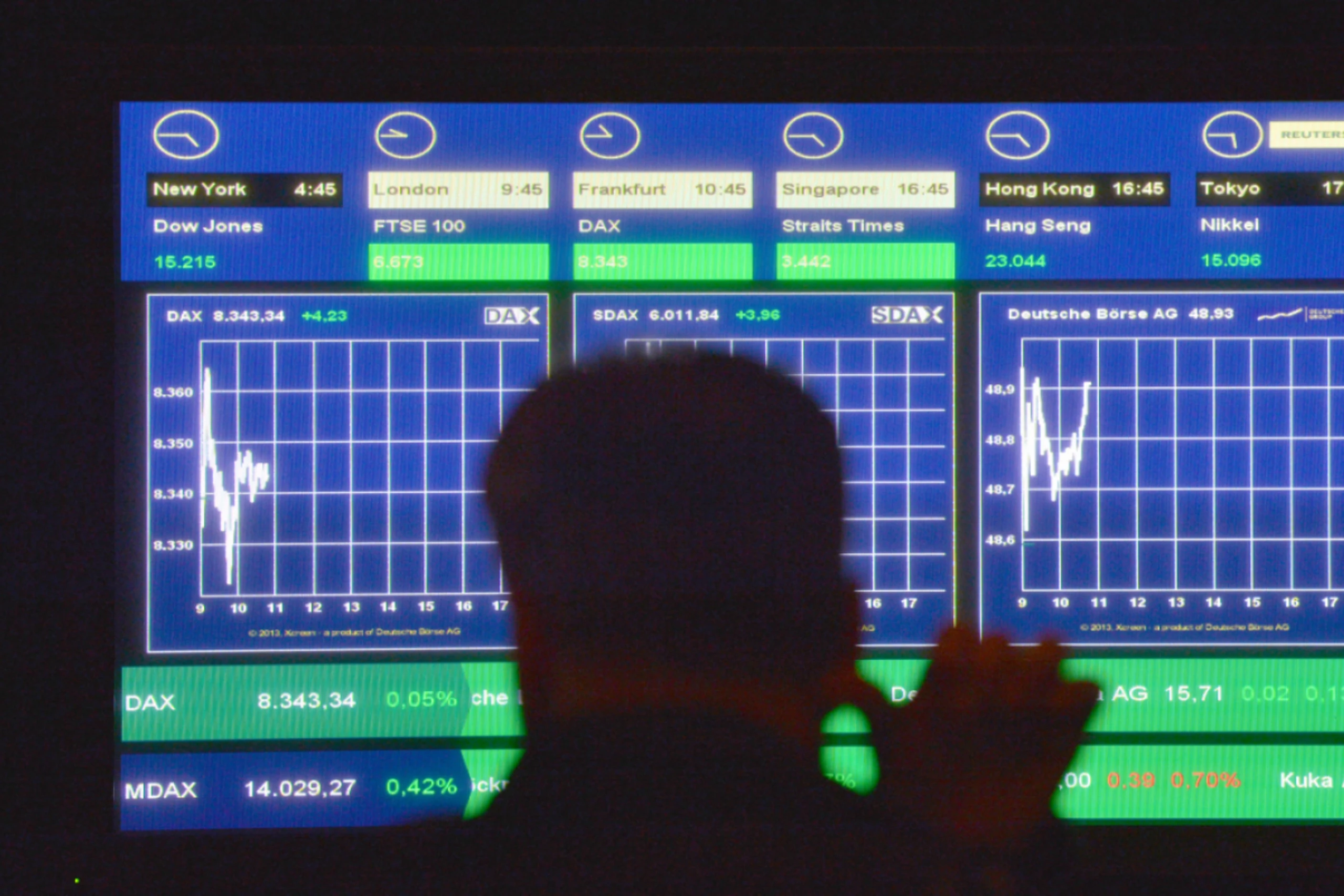 Asienbörsen mit Gewinnen