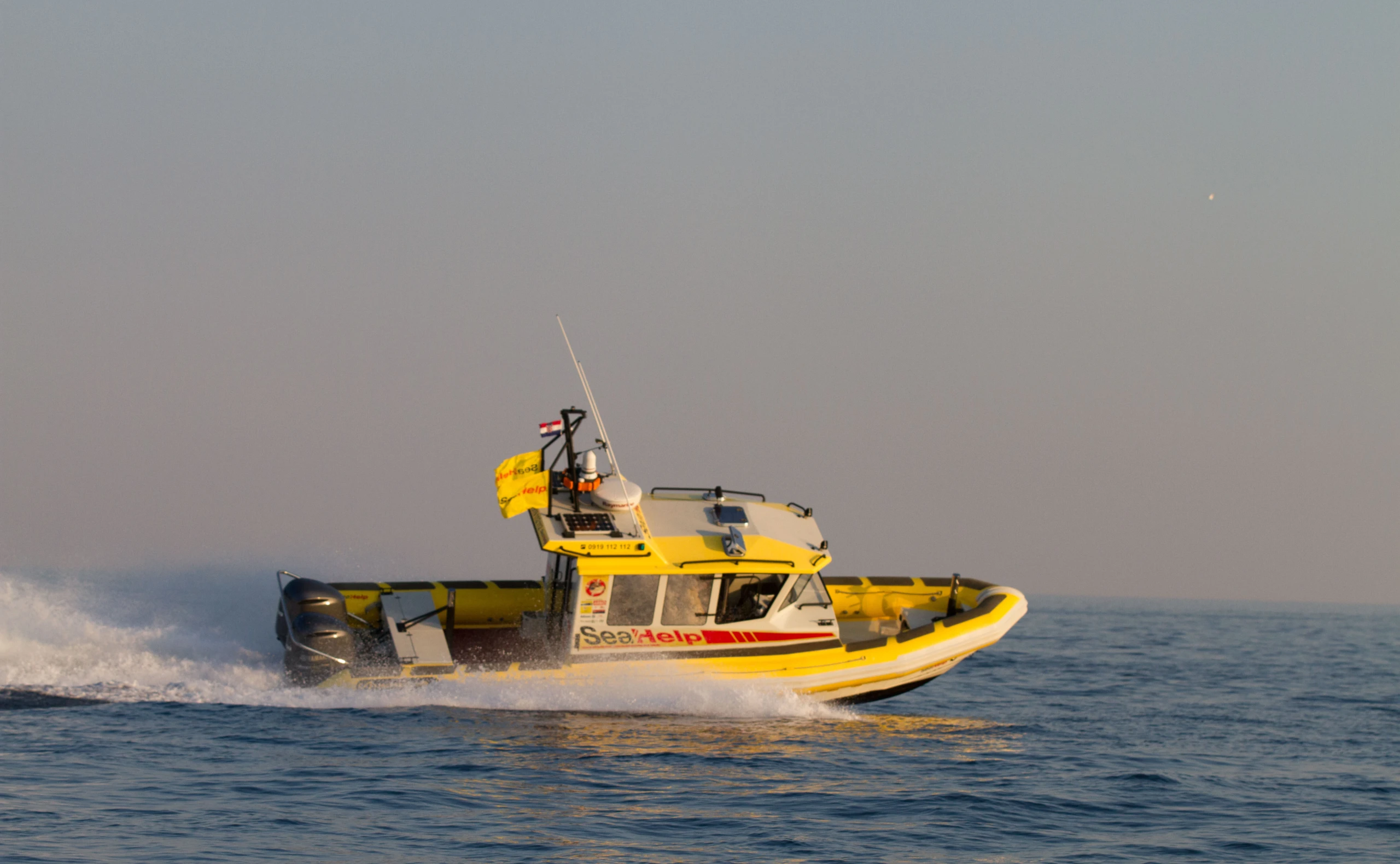 SeaHelp-Schiffstaufe in Punat