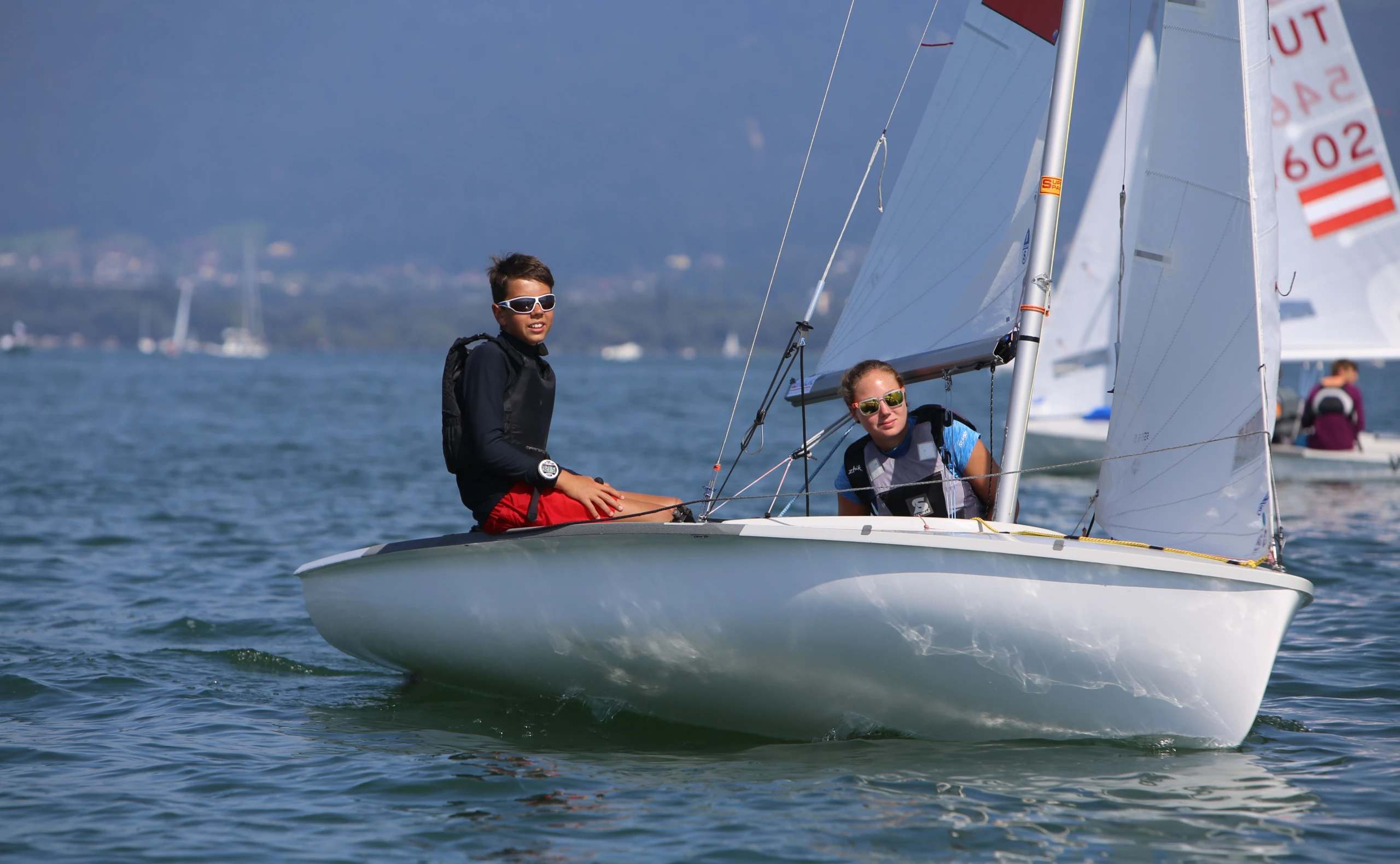 Jungsegler im Rampenlicht