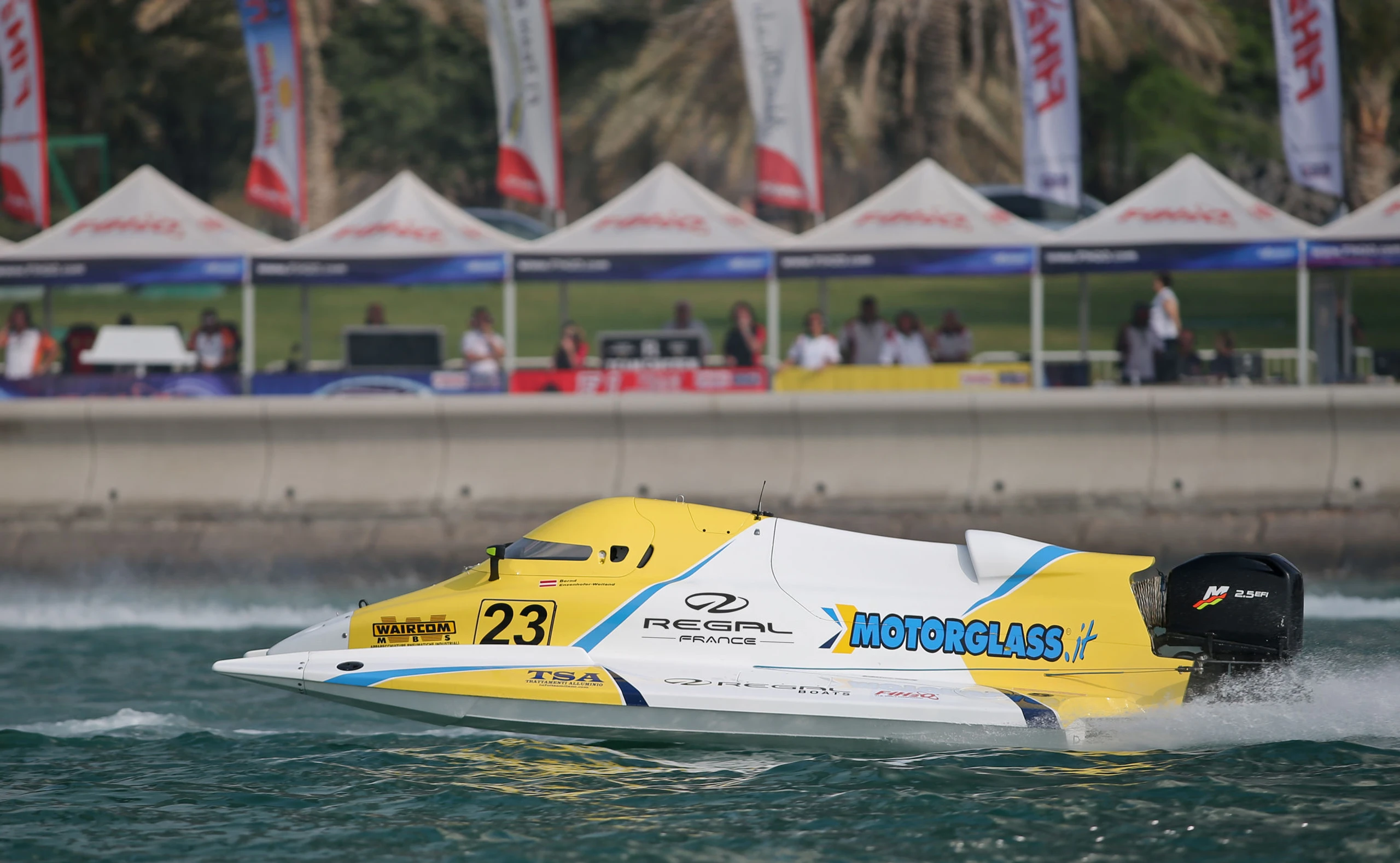 Österreicher startet bei  Motorboot-Formel1