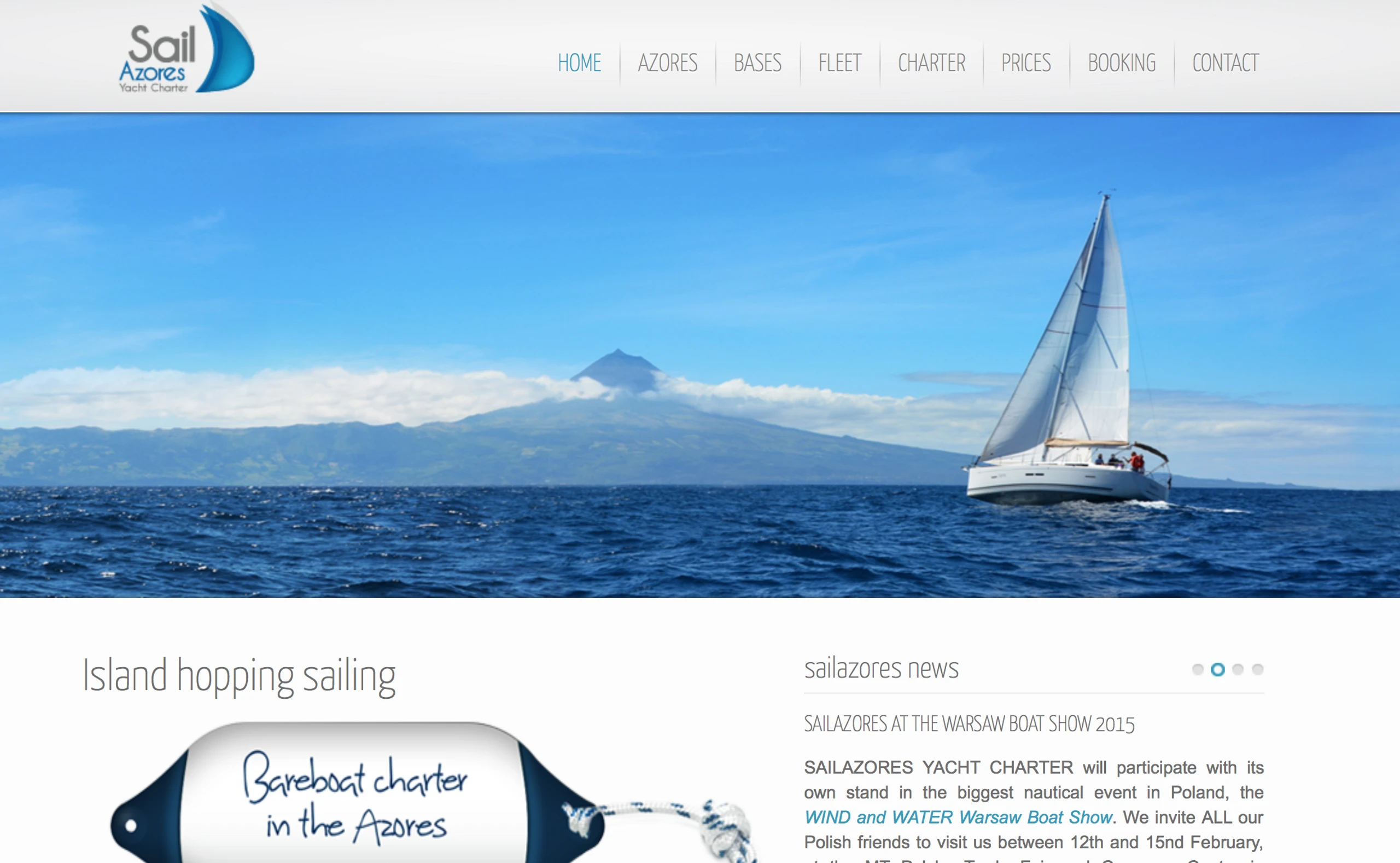 Sail Azores Yacht Charter
