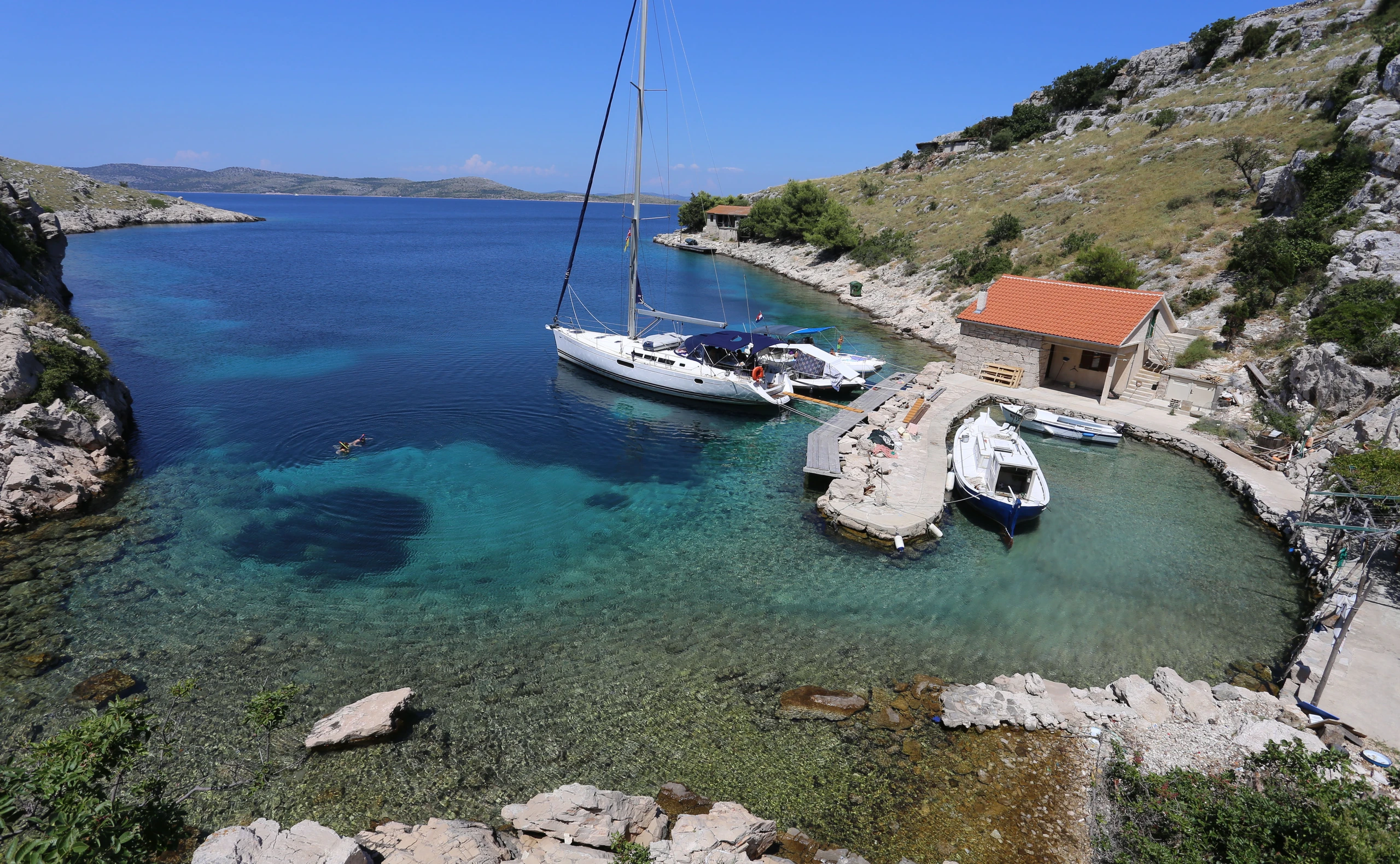 Sommertörn in den Kornaten
