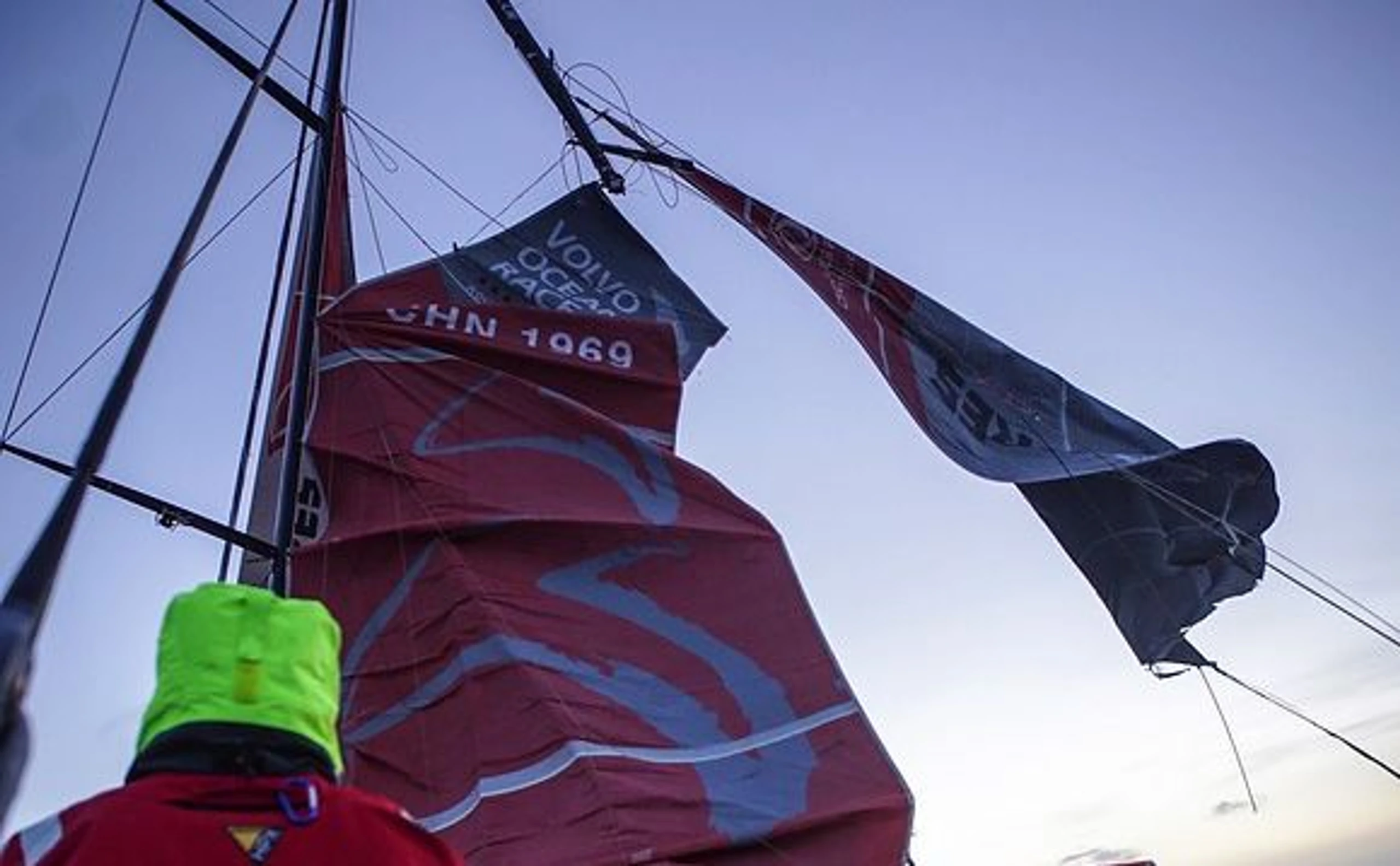 Mastbruch vor Kap Hoorn