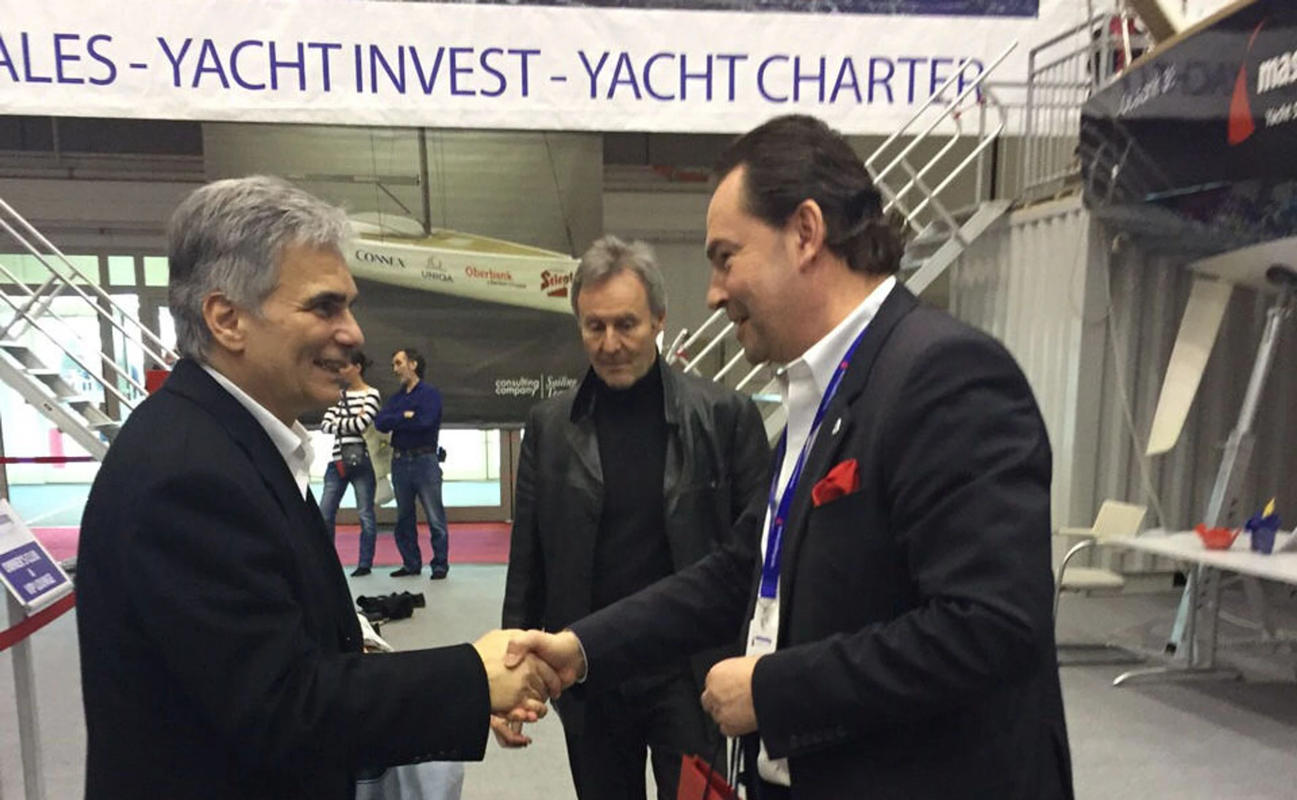 Hoher Besuch bei der Austrian Boat Show