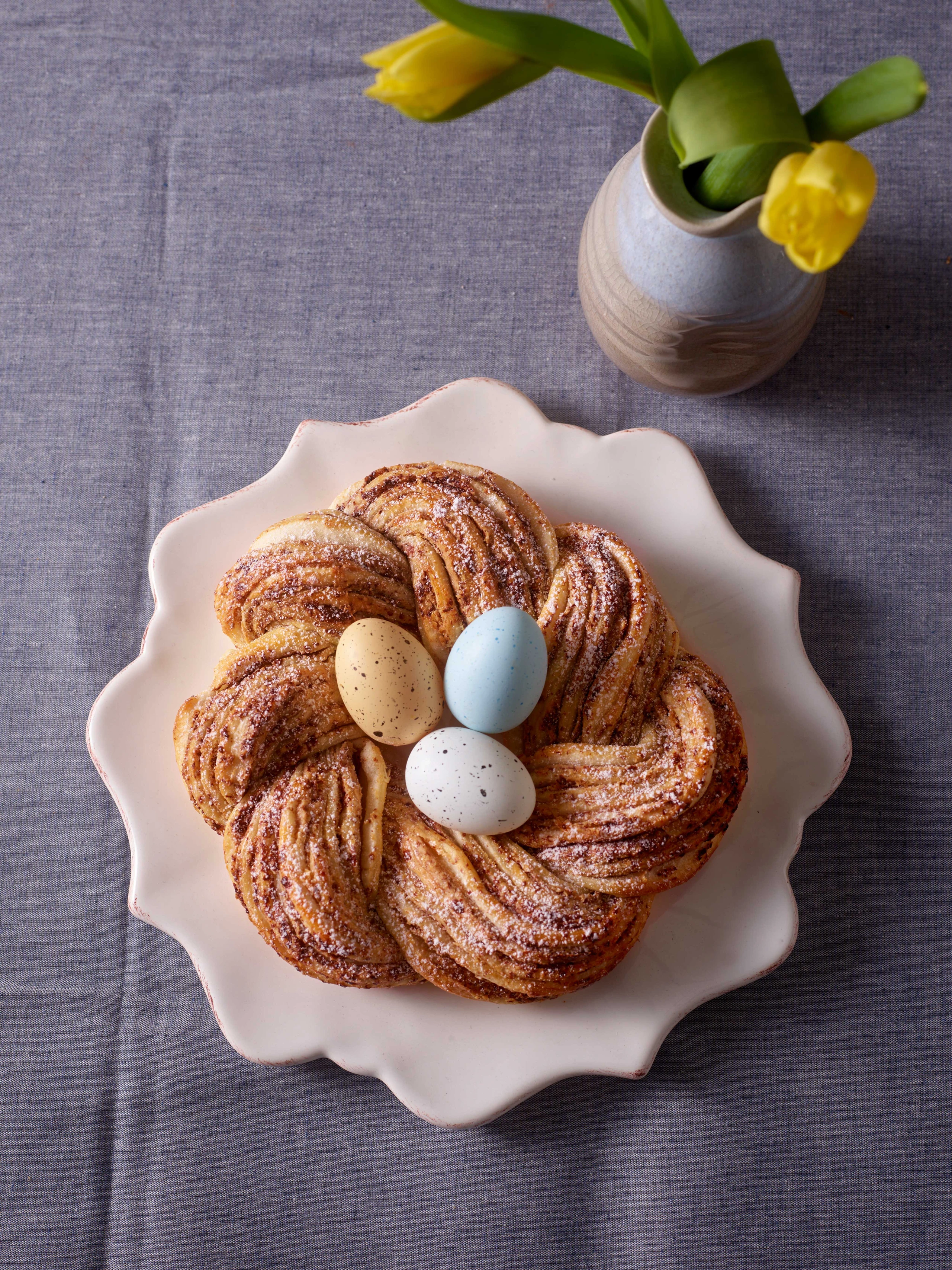 Erdnussbutter-Schoko-Kranz