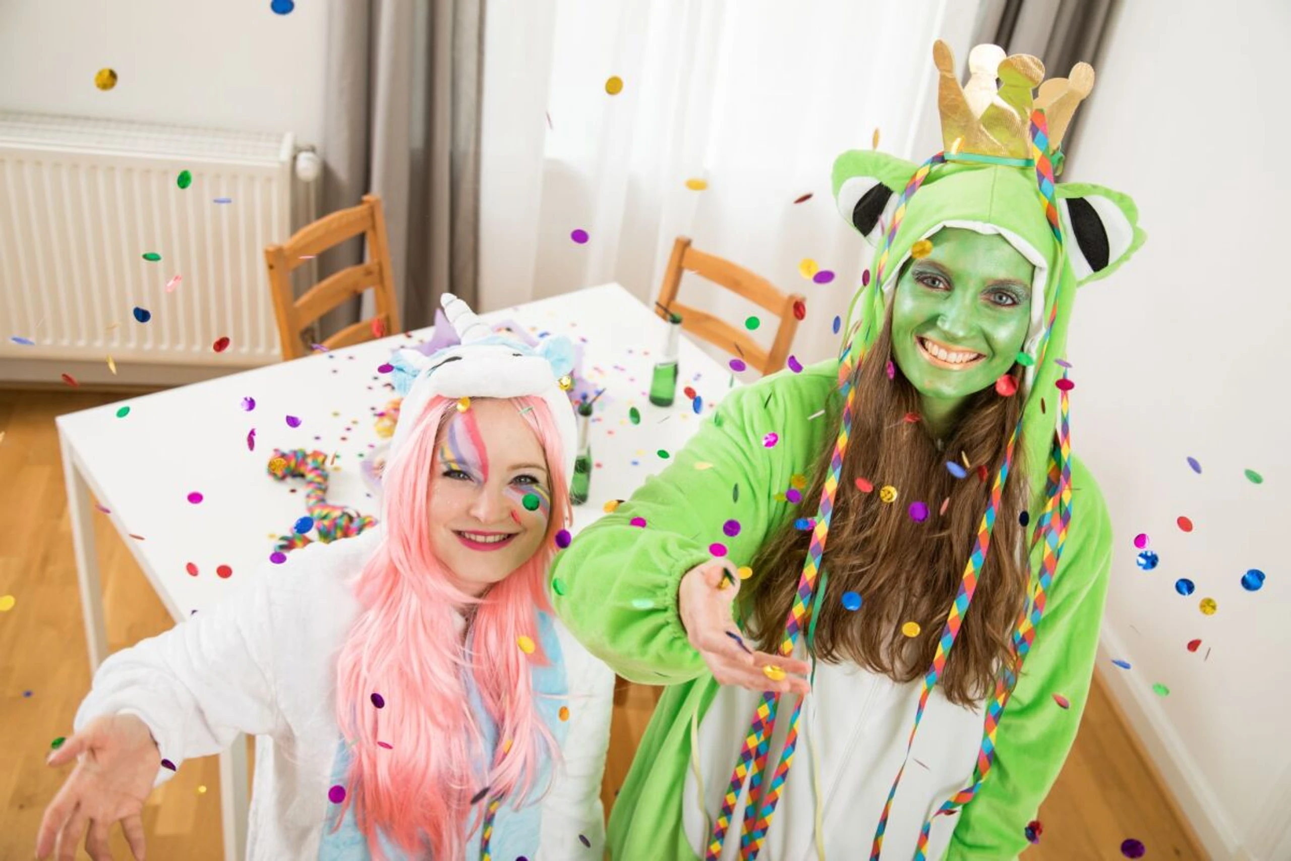 Bei Kostüm und Schminke auf Herkunft und Qualität achten