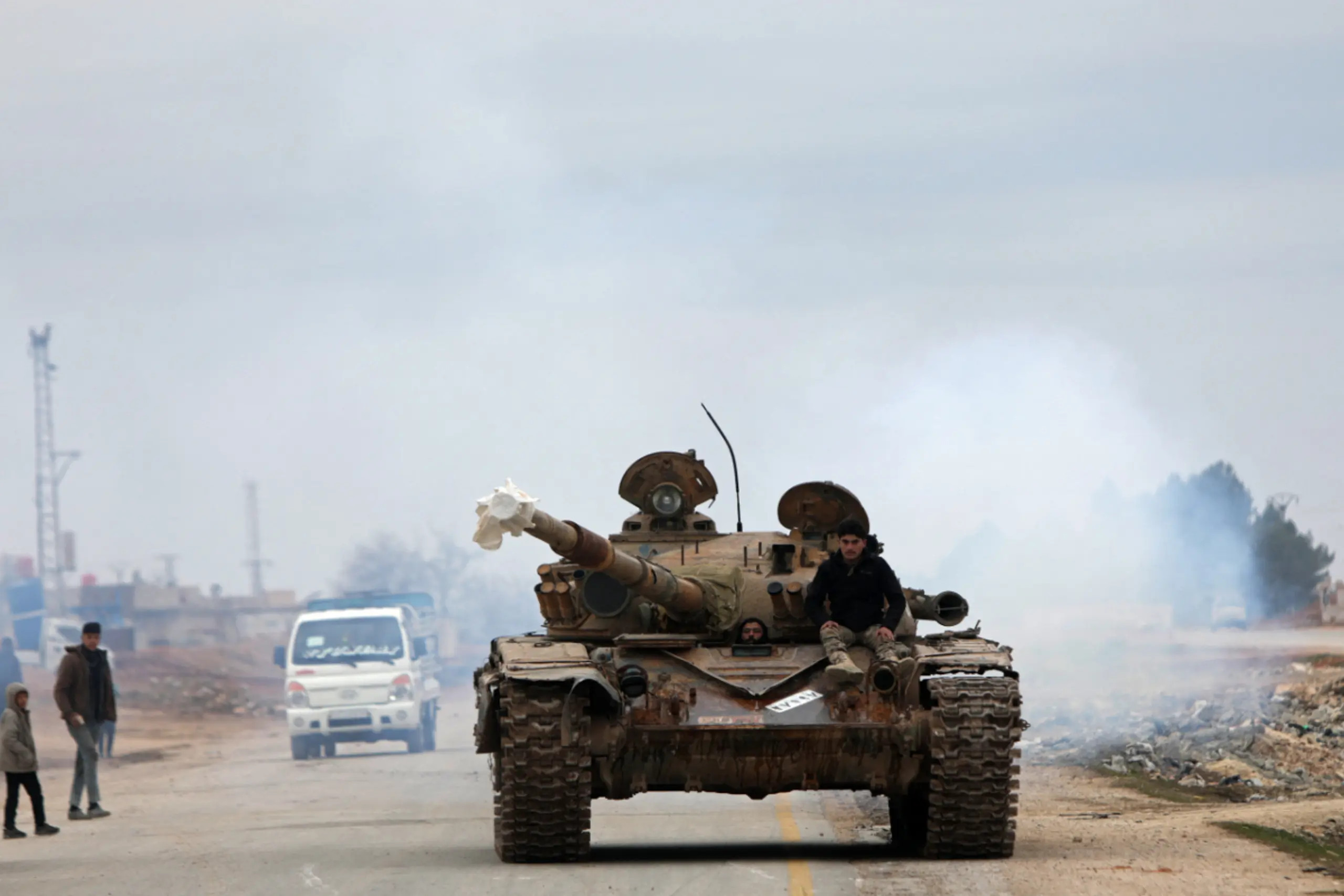 Syrische Truppen rücken in Deir Hafer ein