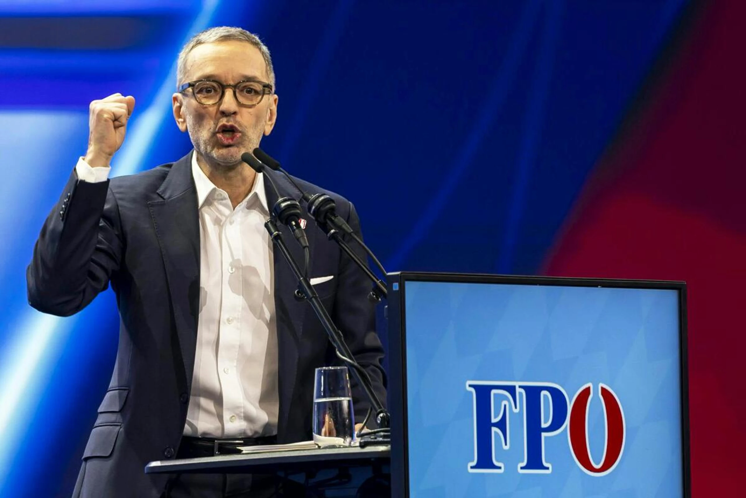 FPÖ-Chef Herbert Kickl beim Neujahrstreffen in Klagenfurt