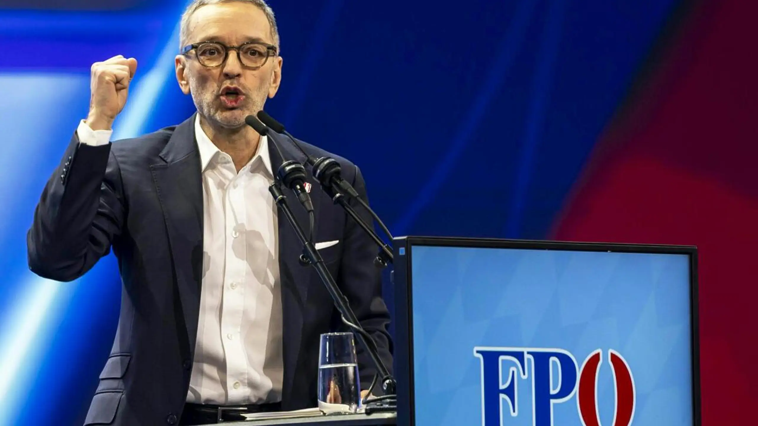 FPÖ-Chef Herbert Kickl beim Neujahrstreffen in Klagenfurt