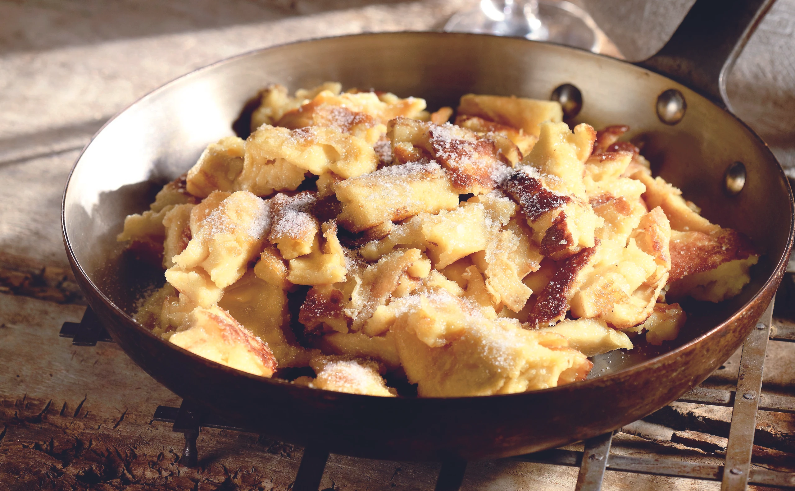 Karamellisierter Schmarren