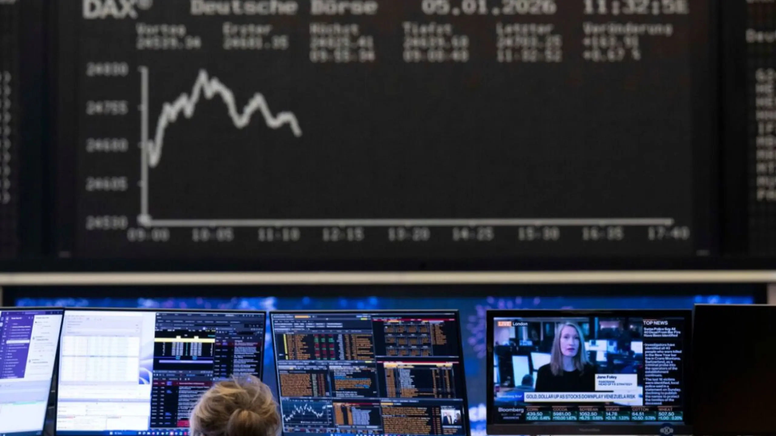 DAX startet mit Verlusten