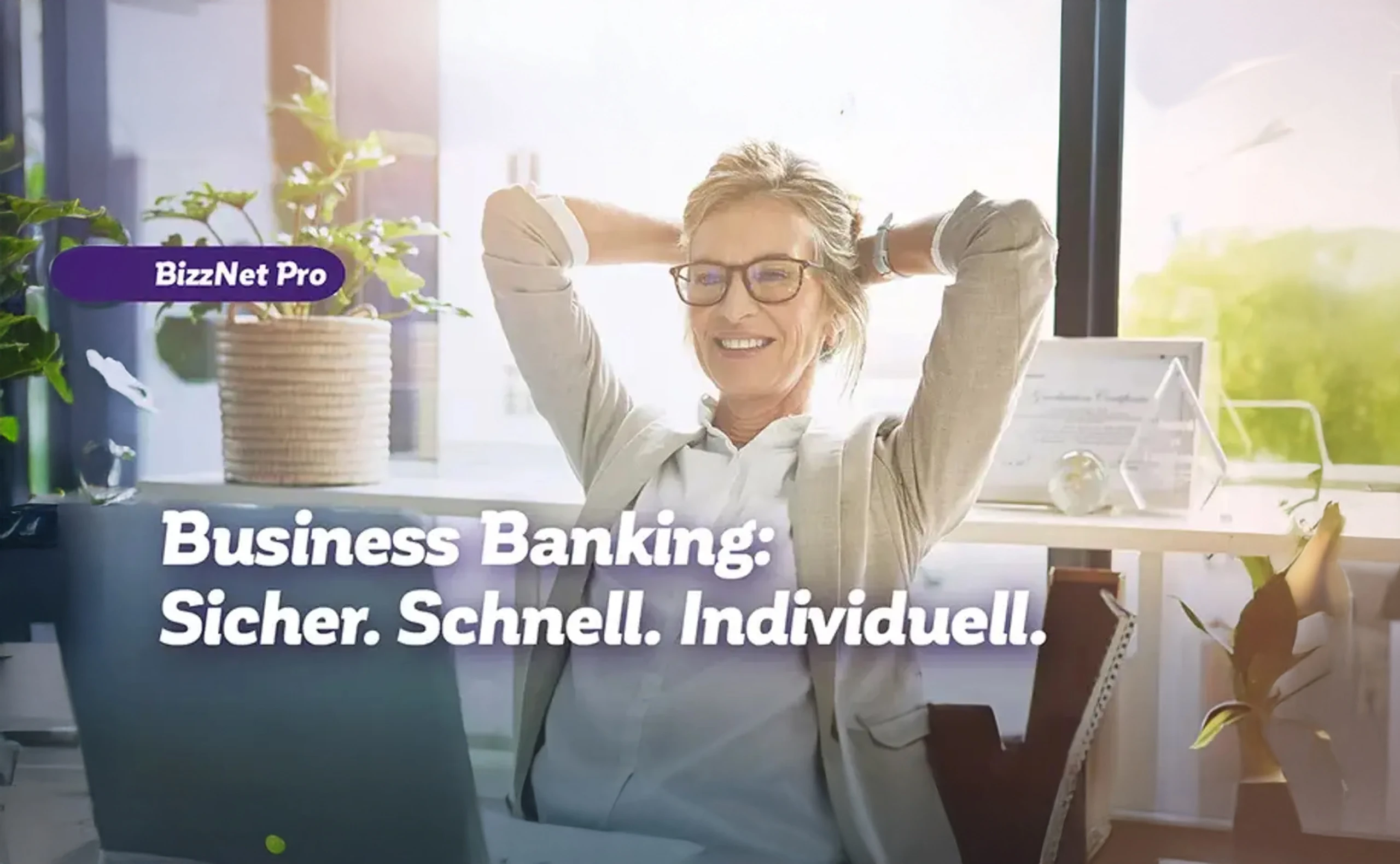 Business Banking neu definiert mit BizzNet Pro