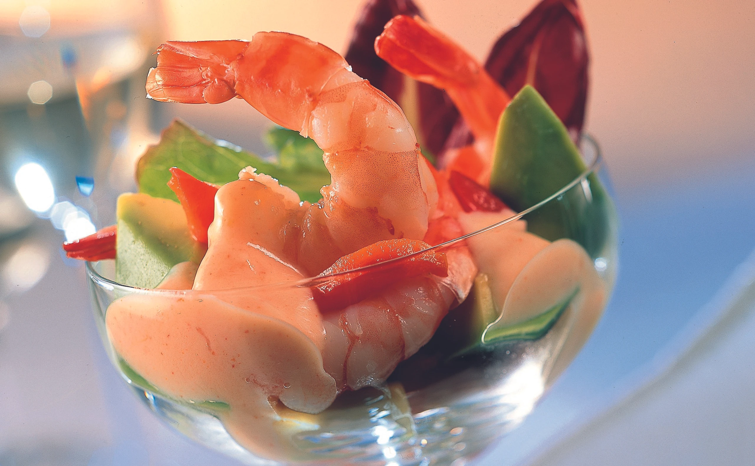 Garnelencocktail mit Avocados
