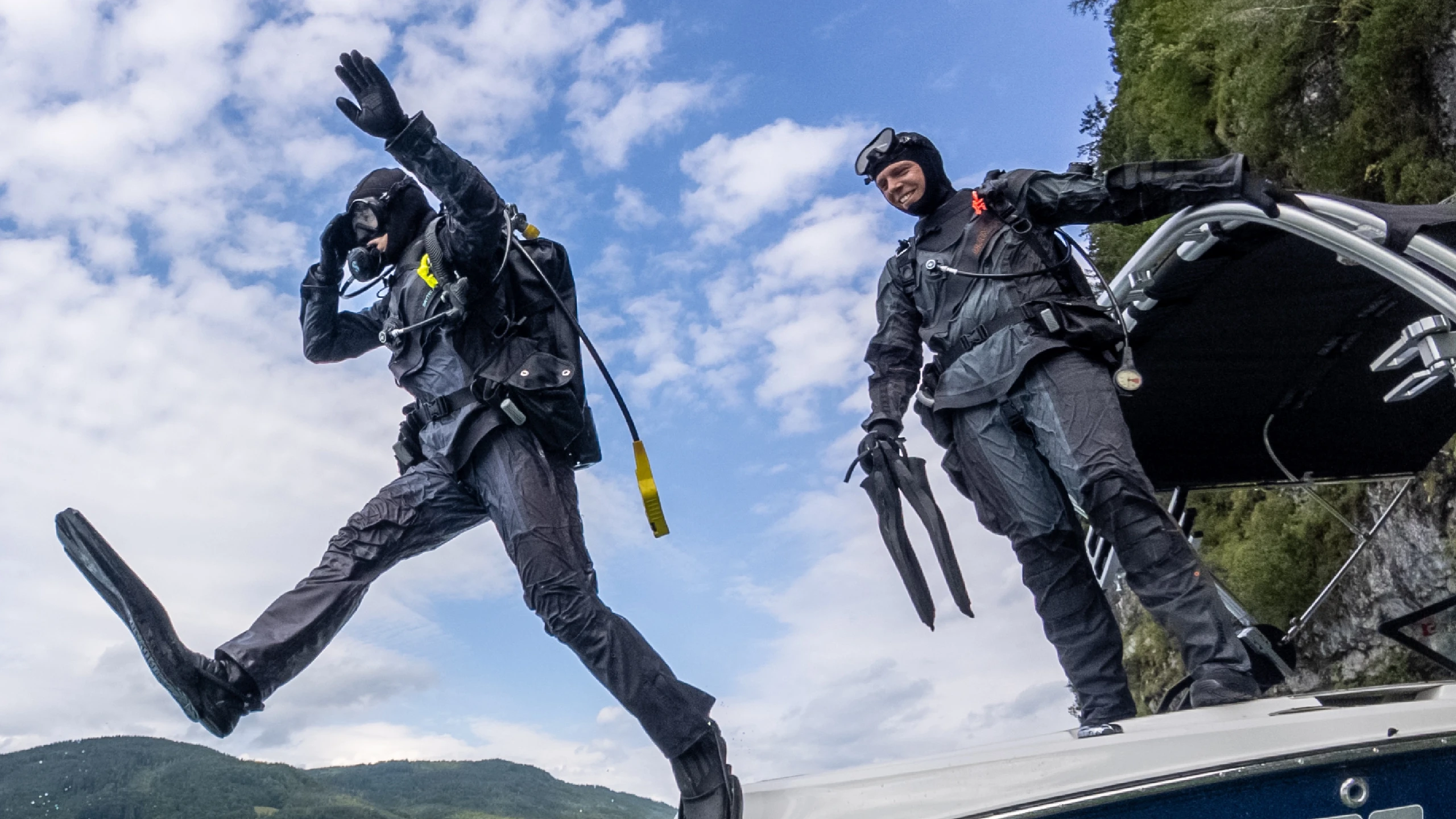 Neue Trockentauchanzüge „Made in Mondsee“