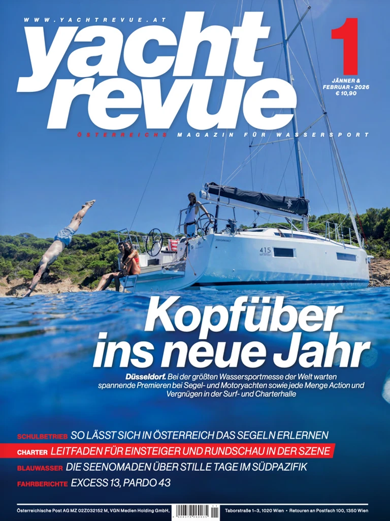 Yachtrevue Ausgabe - Jänner & Februar 2026