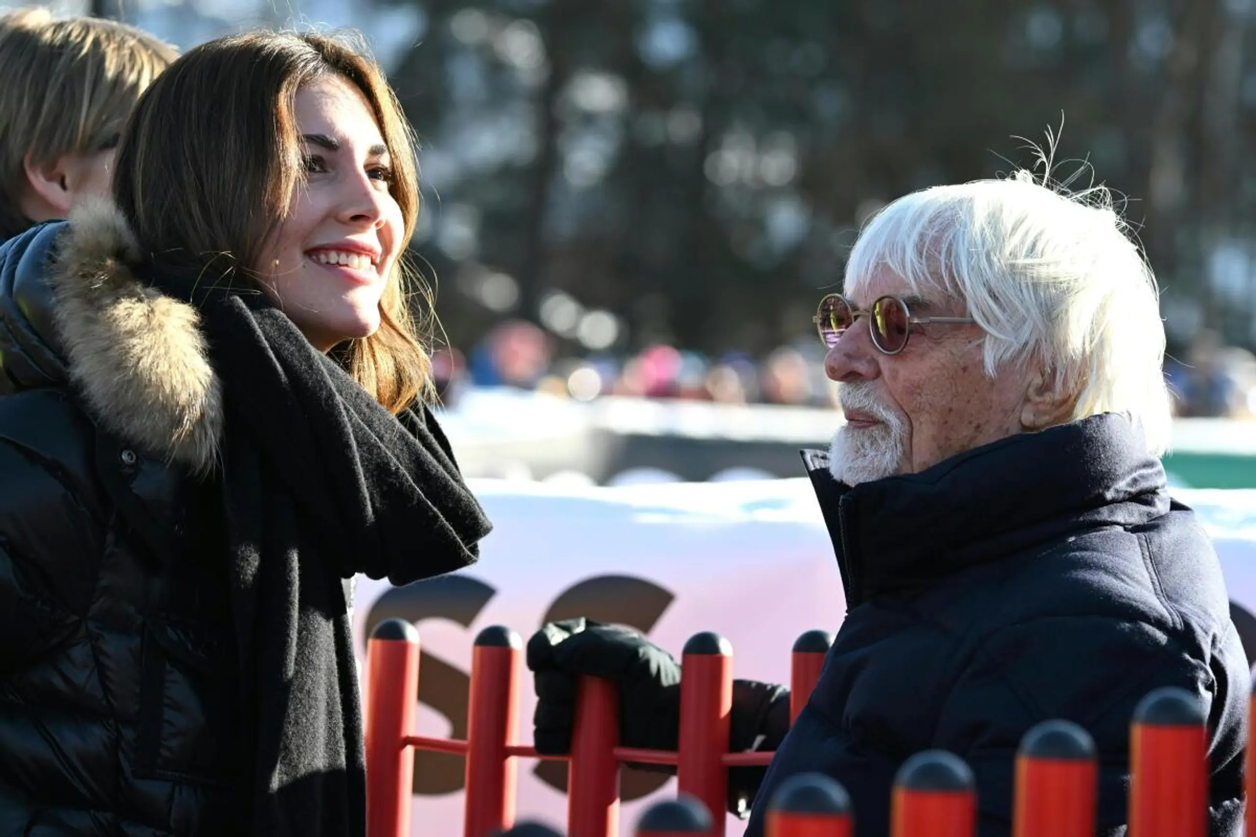 Auch Ex-Formel-1-Zampano Ecclestone verfolgte das Rennen