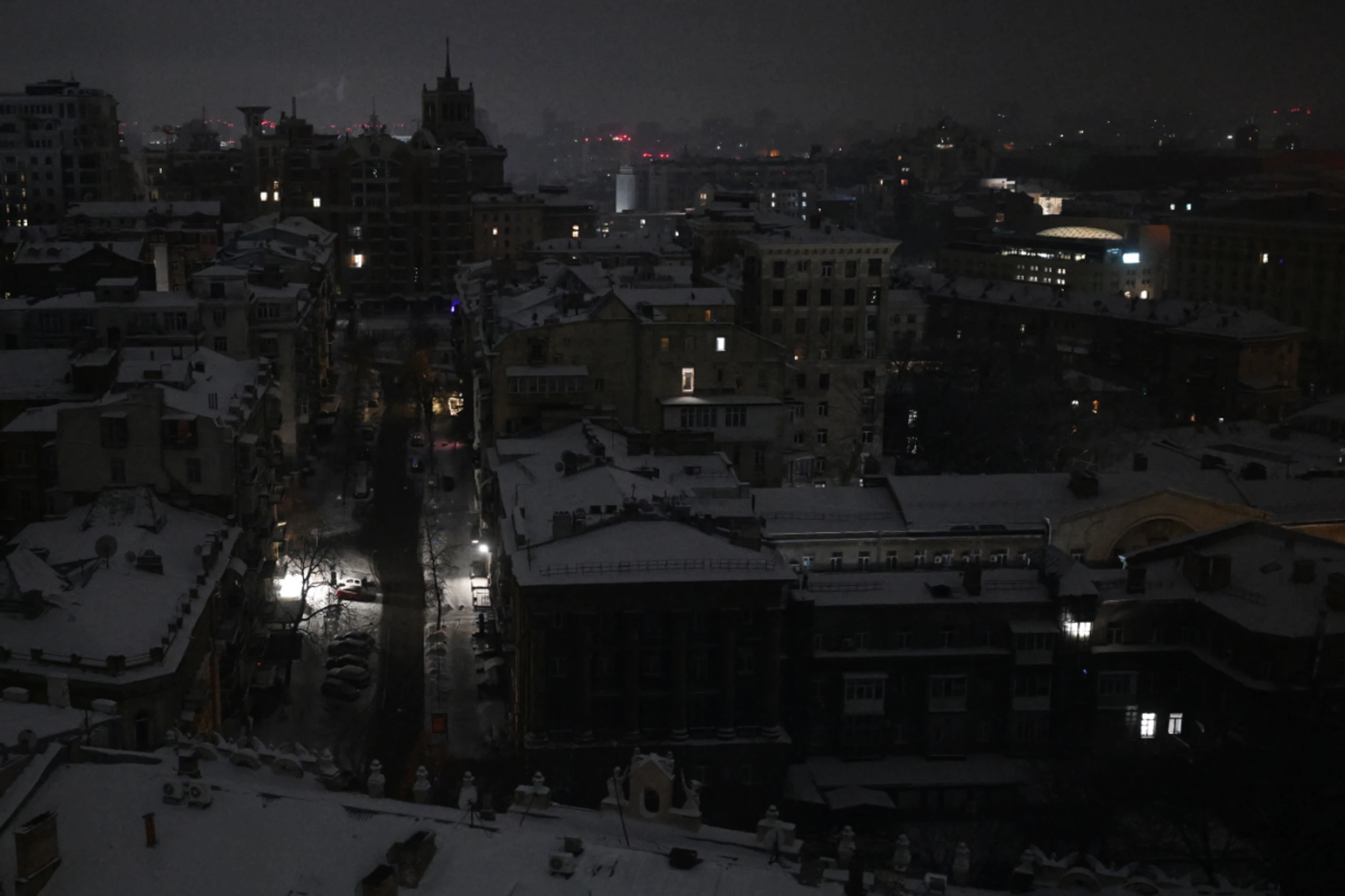 Wieder nächtliche Angriffe auf Kiew