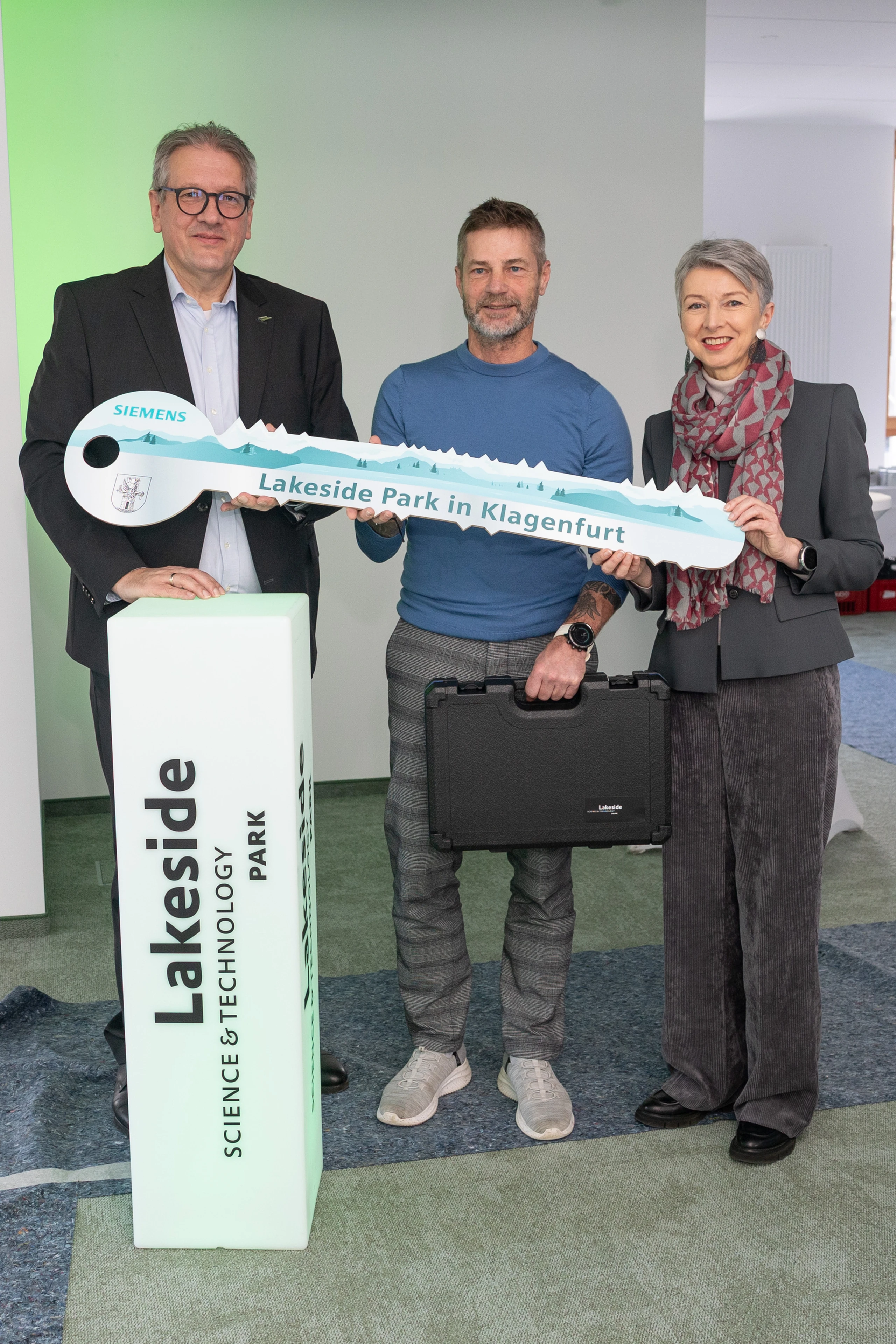 Siemens baut neue Kärnten Zentrale im Lakeside Park Klagenfurt aus