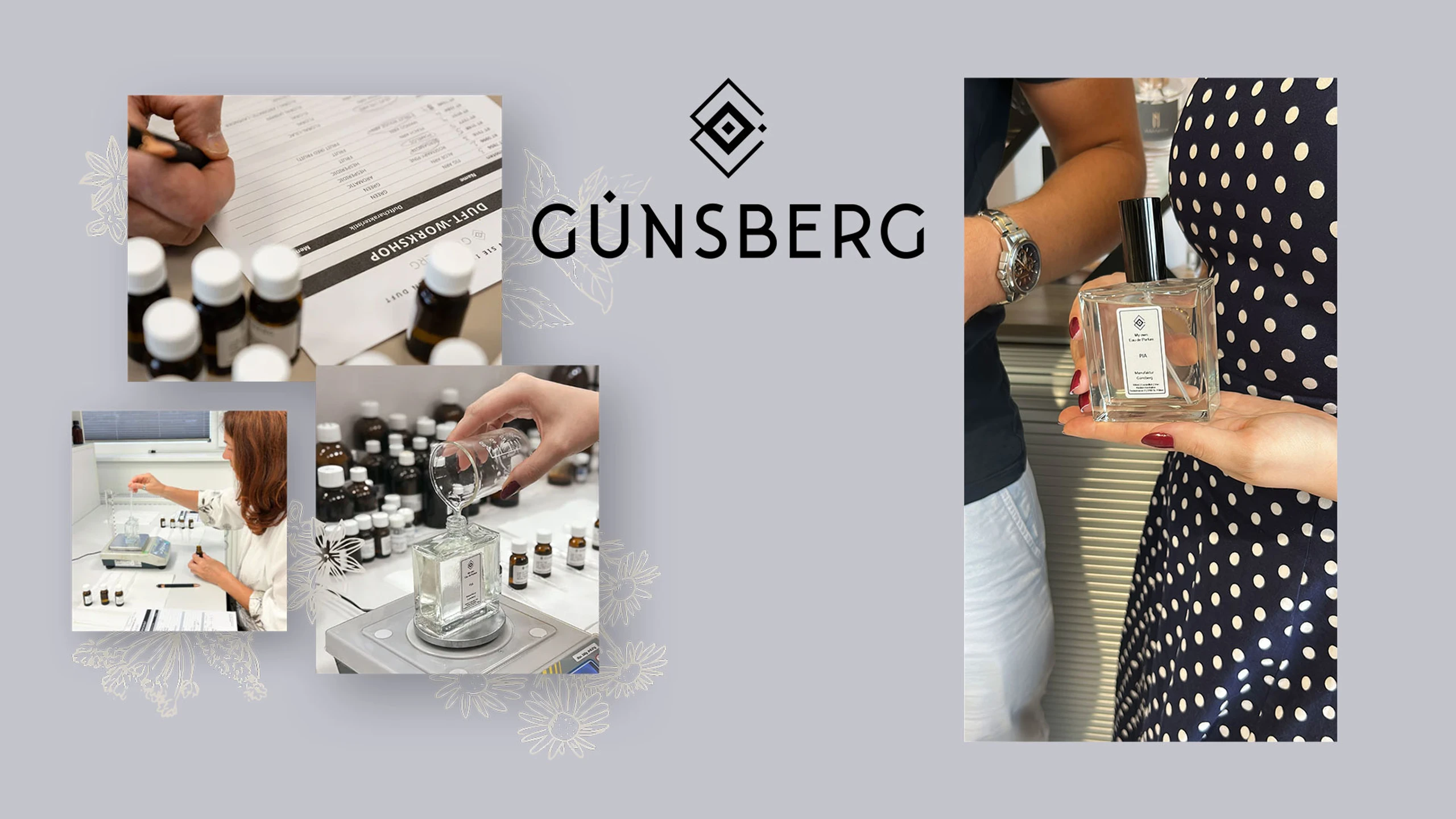 Gewinnspiel: Parfum‑Workshop bei Günsberg gewinnen & eigenen Duft kreieren