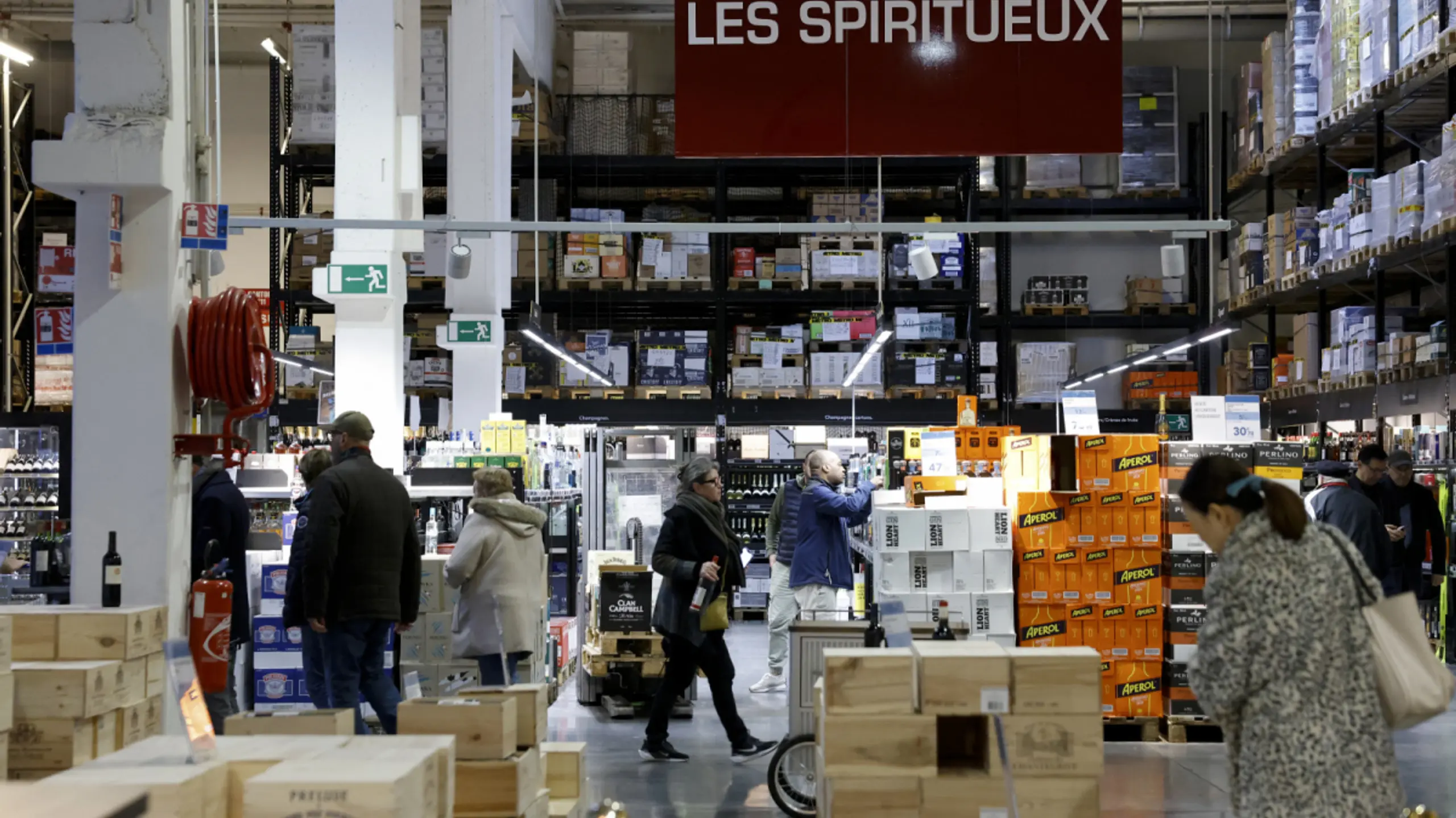 In Frankreich ist die Teuerung ungewöhnlich schwach