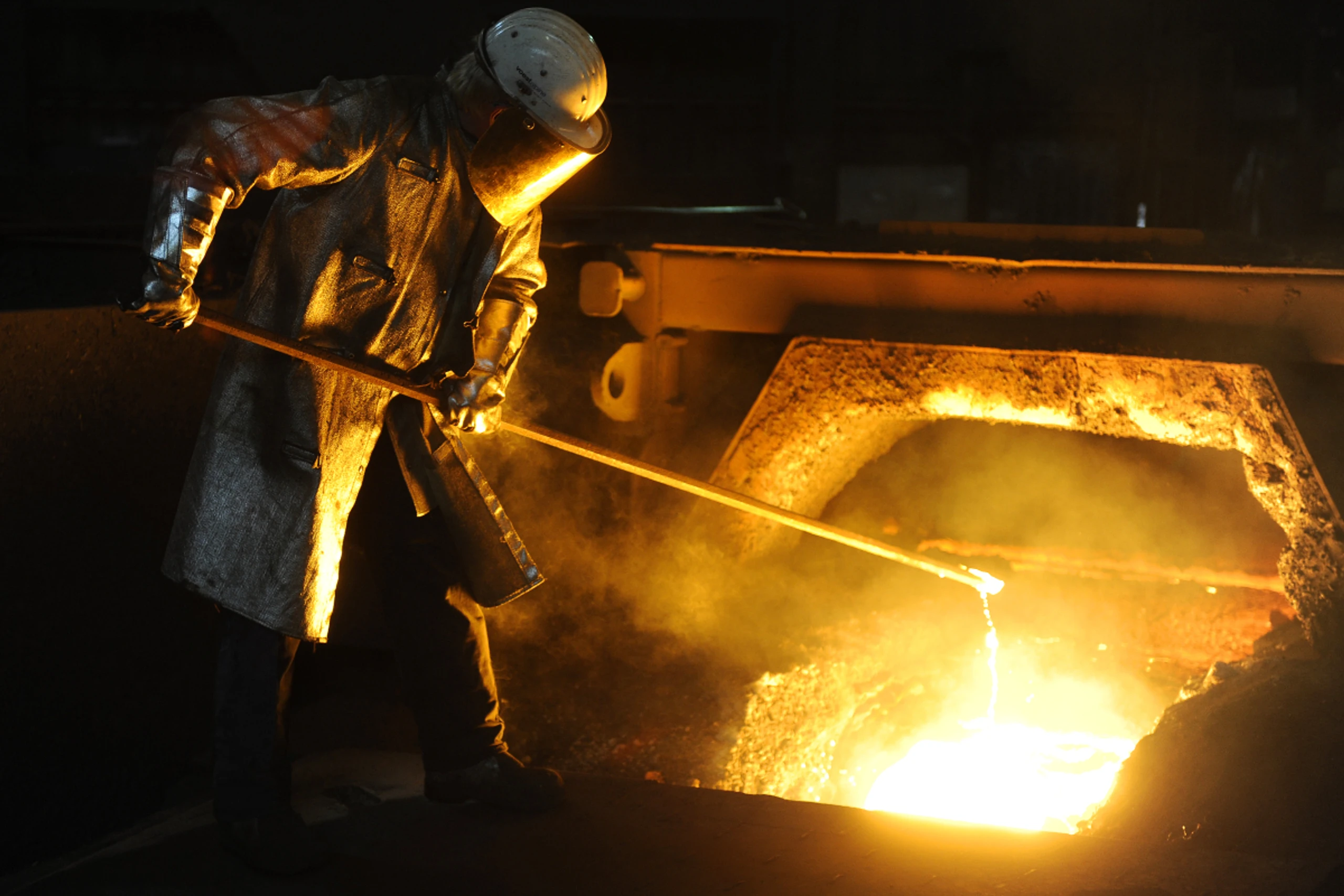 Stahlproduzent gewinnen heute gut