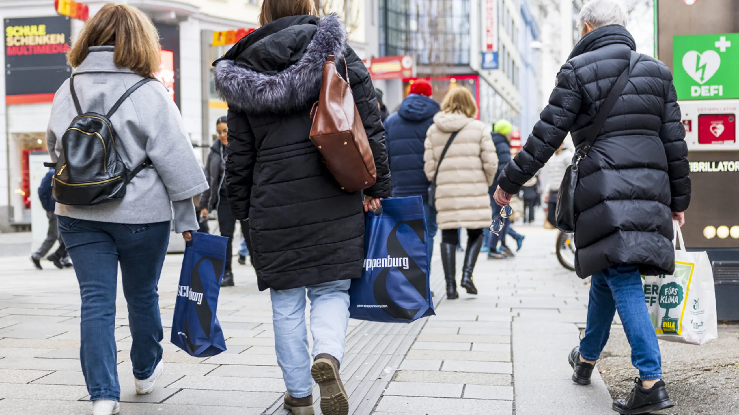 Weniger Einzelhandelsumsätze im Vergleich zum Vormonat