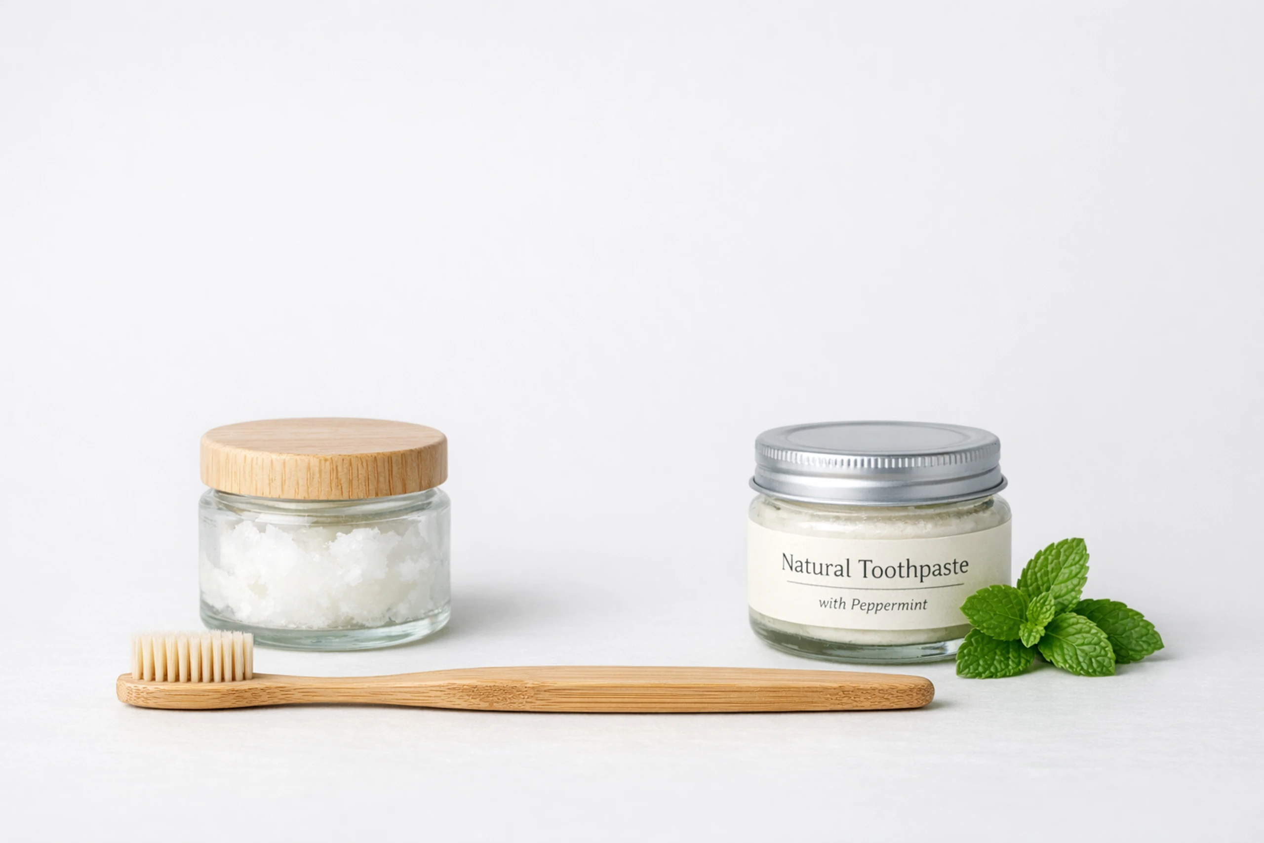 Zahnbürste und Zahnpasta