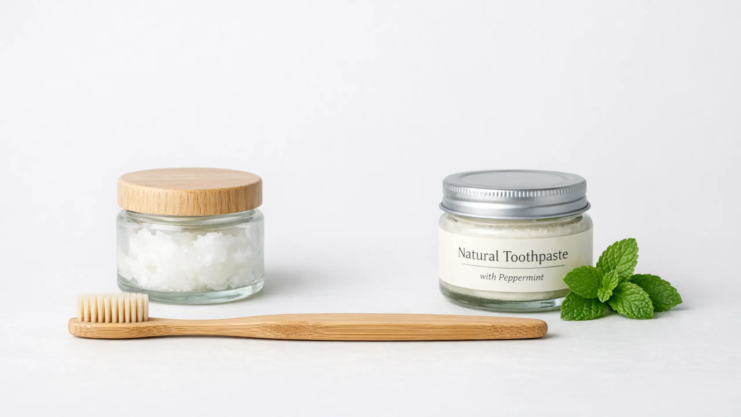 Zahnbürste und Zahnpasta