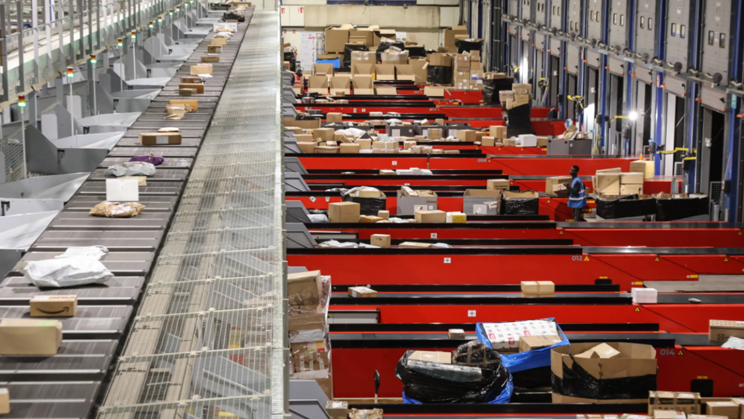 Umschlagplatz von InPost