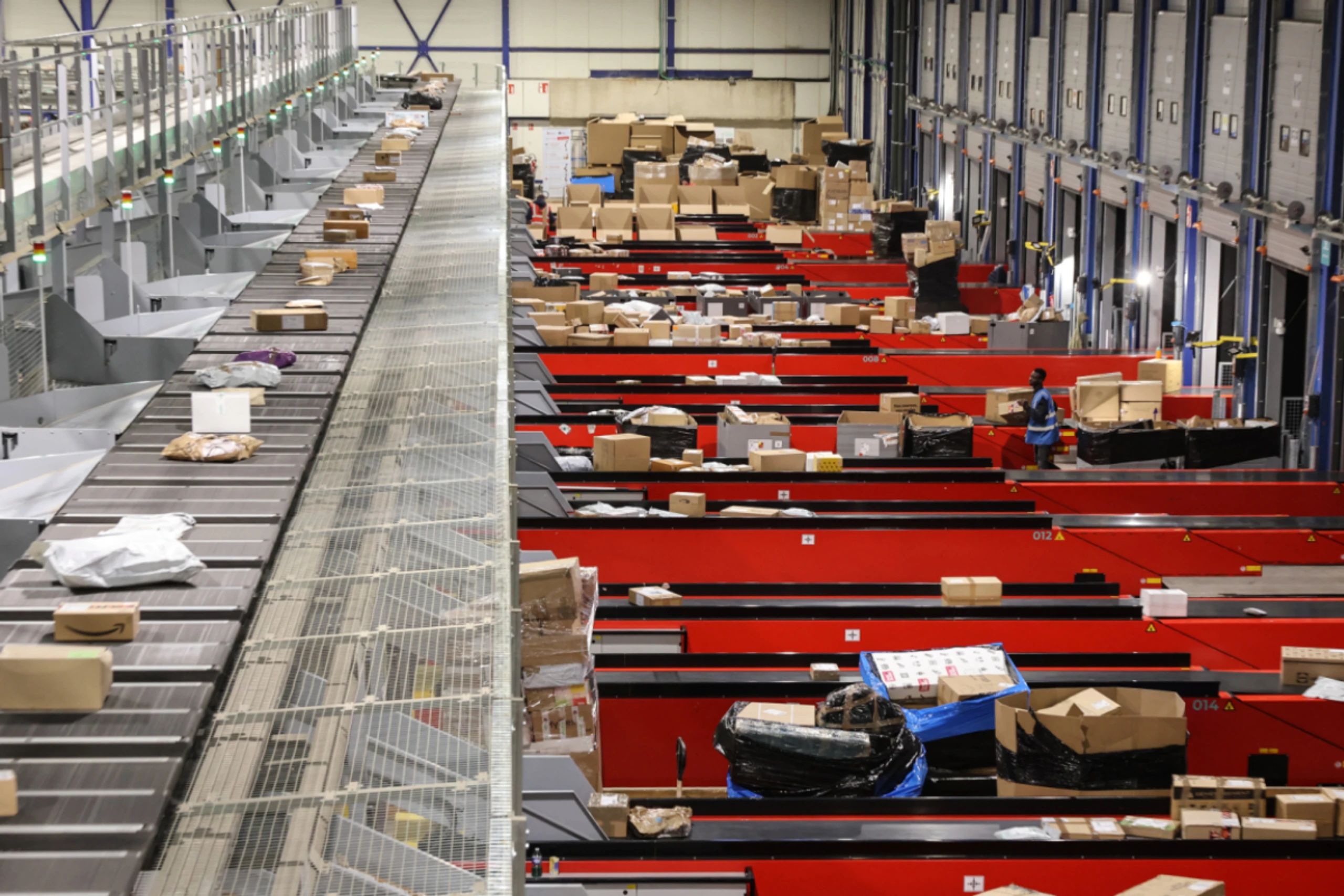 Umschlagplatz von InPost