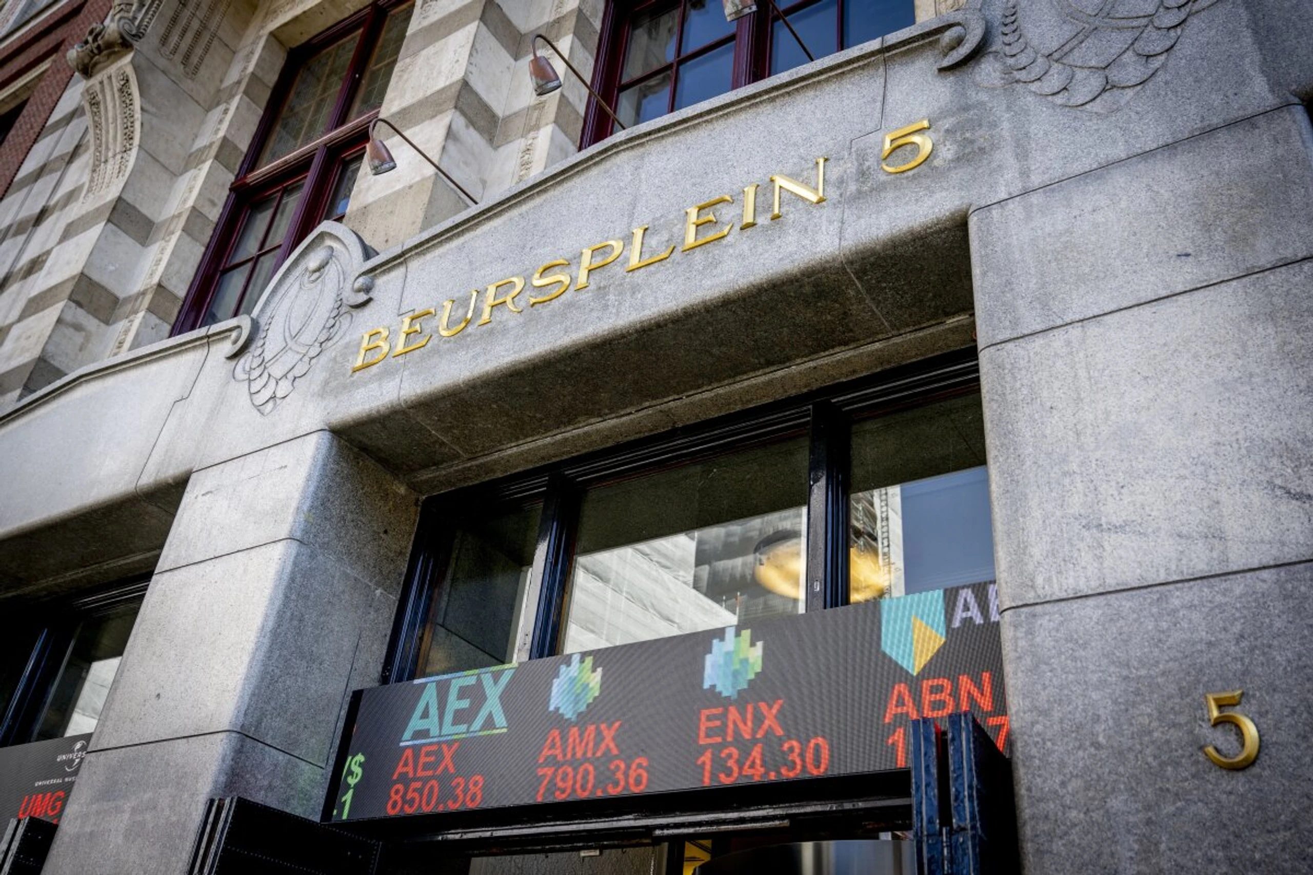 Verluste auf der Amsterdamer Börse