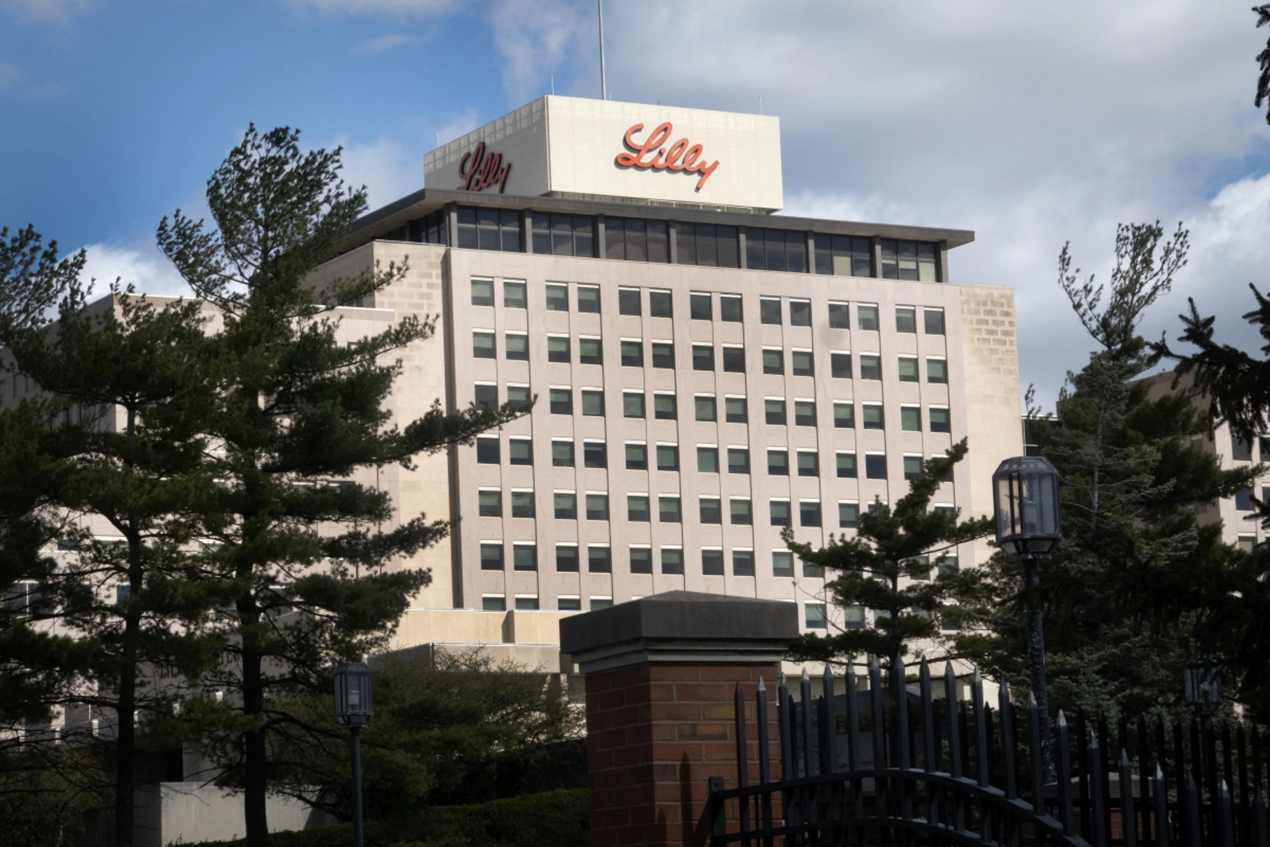 Das Hauptquartier von Eli Lilly