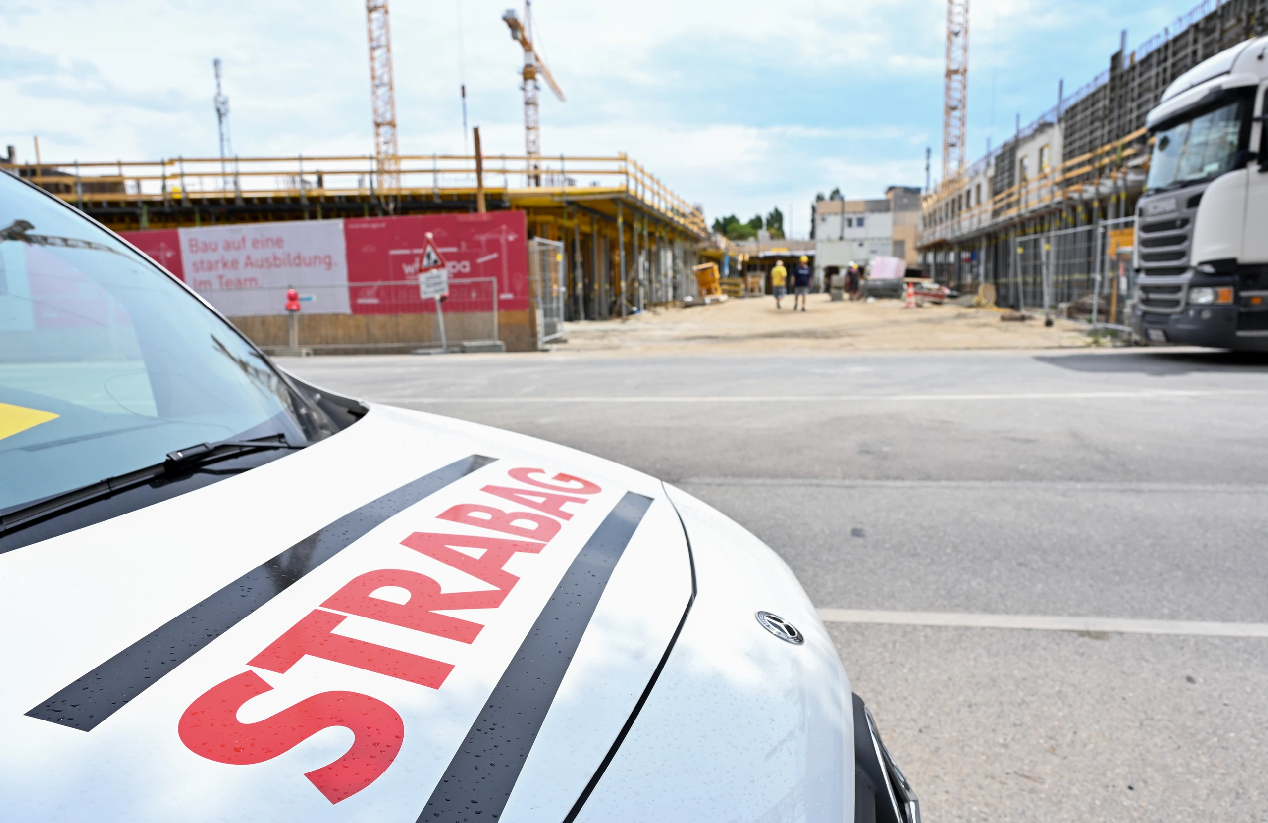 Rekordjahr für Strabag: Bauleistung erstmals über 20 Mrd. Euro