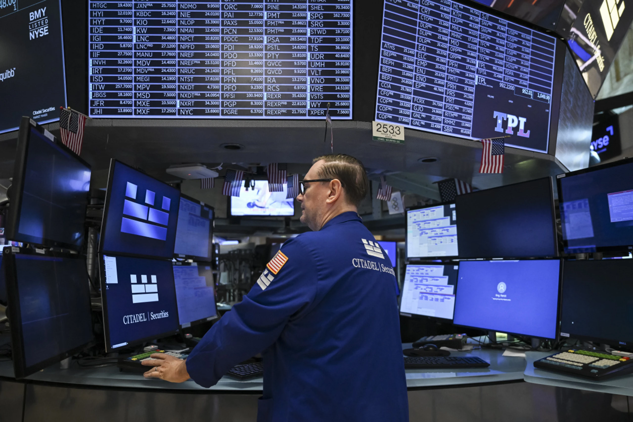 Nasdaq Composite mit minus zwei Prozent