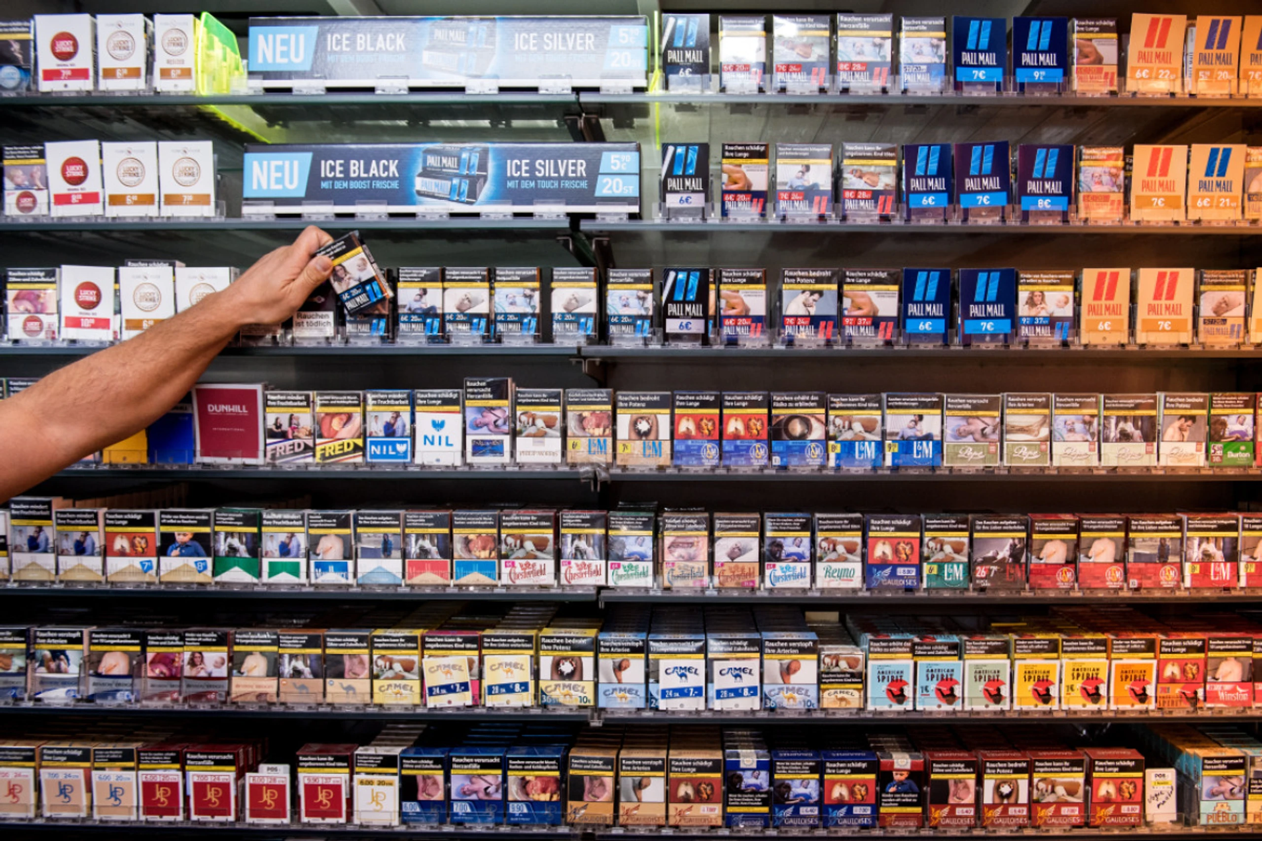 Preisanstieg bei Tabakwaren