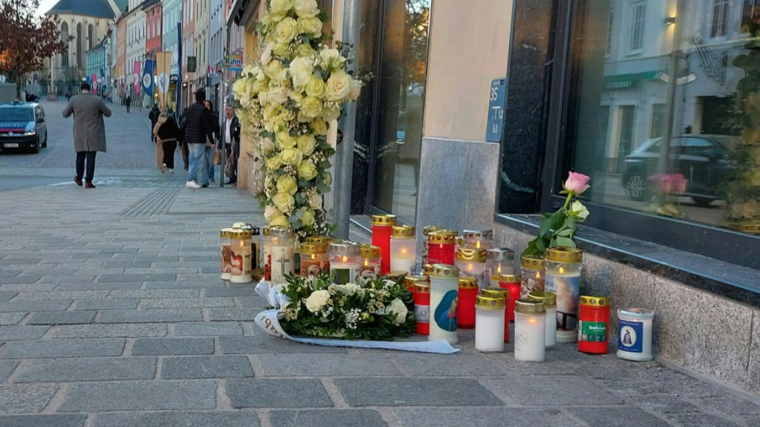 Der Tatort in der Innenstadt ein Jahre nach der Tat