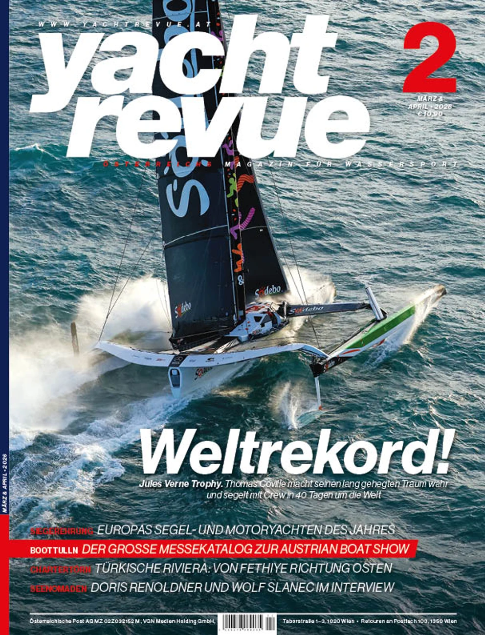 Yachtrevue Ausgabe - März & April 2026