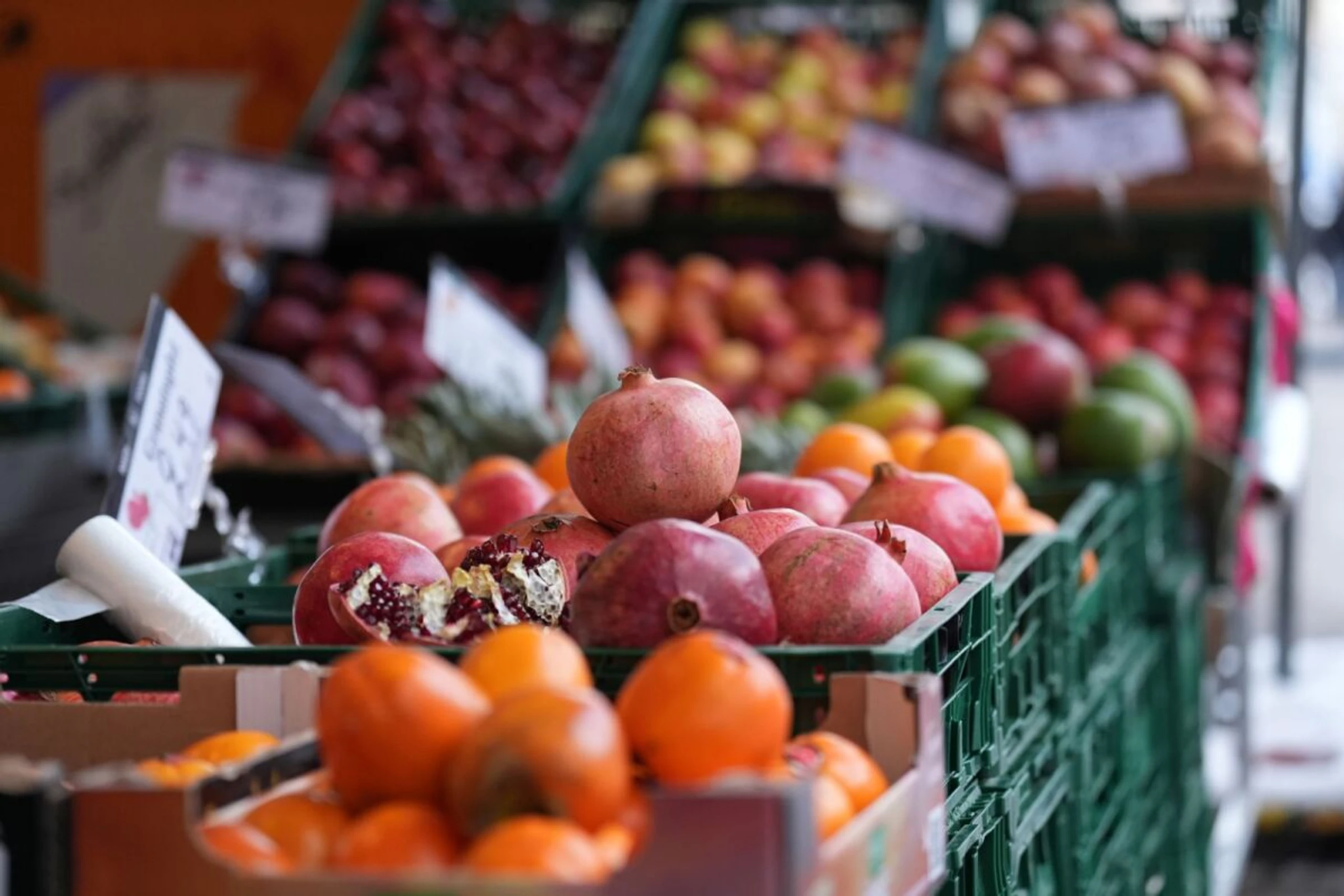 ++ ARCHIVBILD ++ Lebensmittelpreise als Treiber