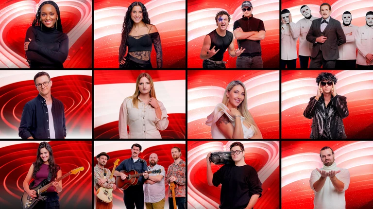 Diese 12 Kandidaten kämpfen um das ESC-Ticket für Österreich
