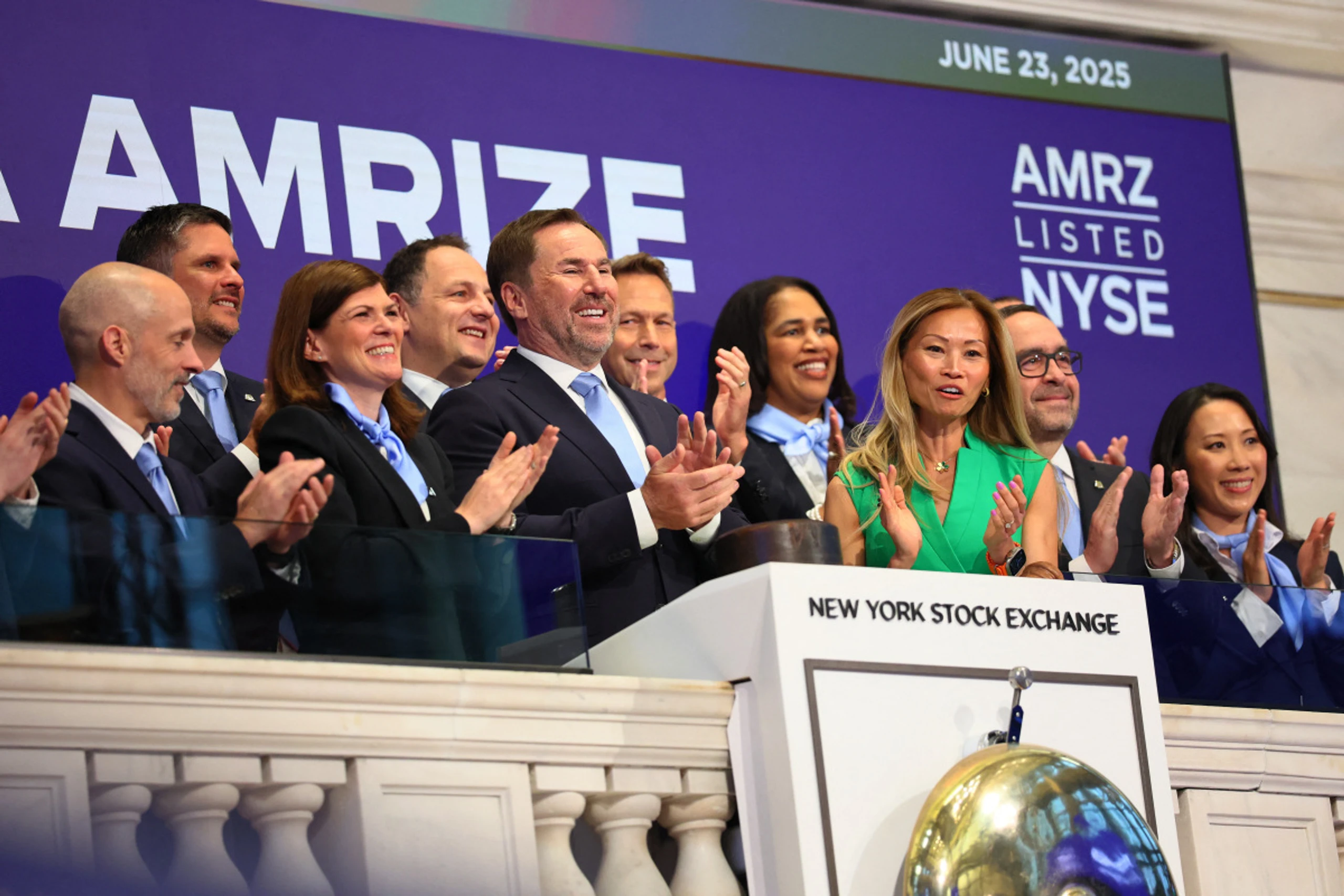 Amrize seit 23. Juni 2025 an der Börse