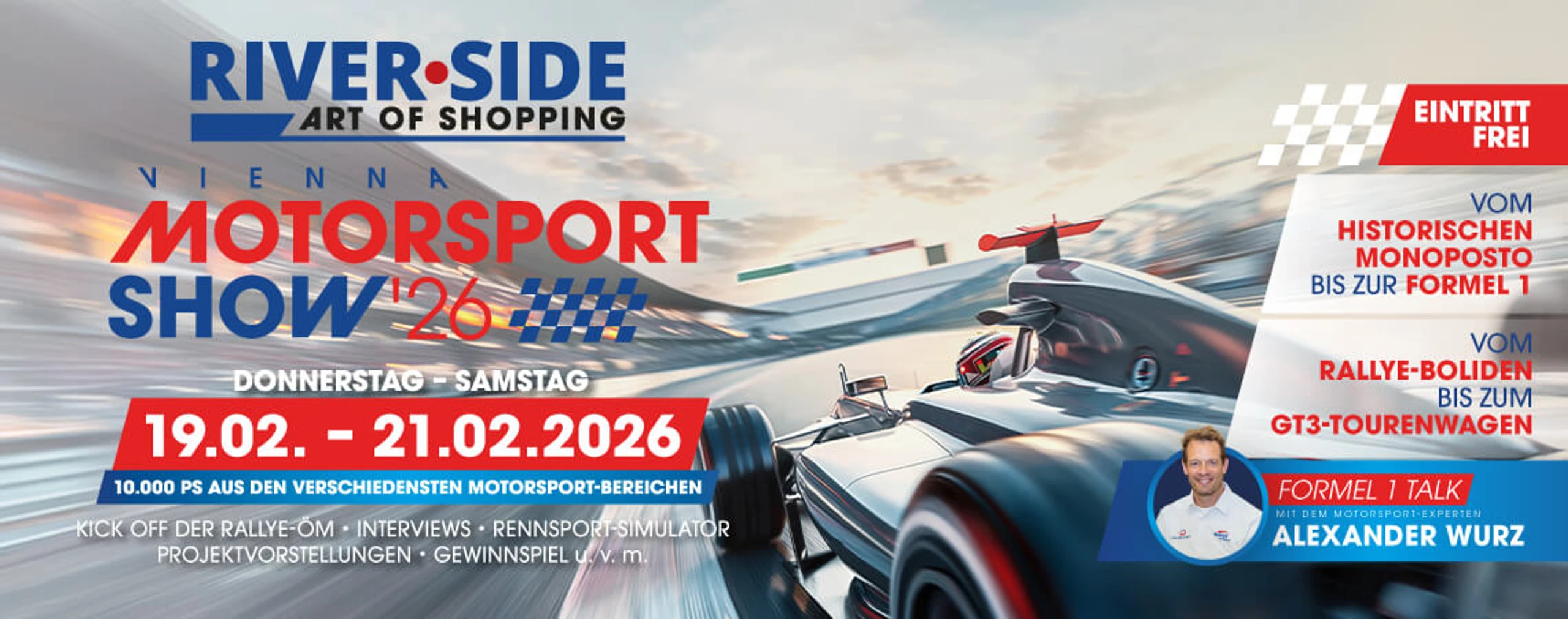 Motorsport im Einkaufszentrum