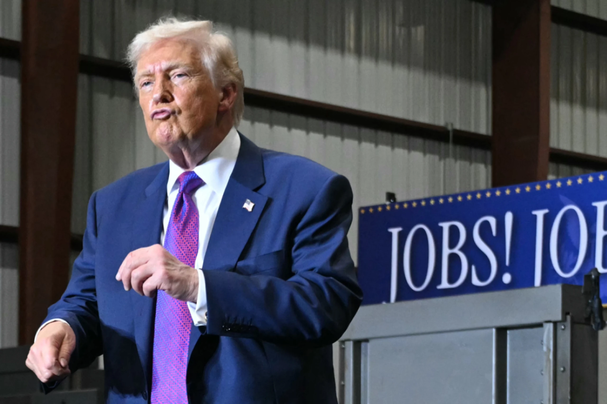 US-Präsident Trump hatte zuvor schon auf schlechtere News angekündigt