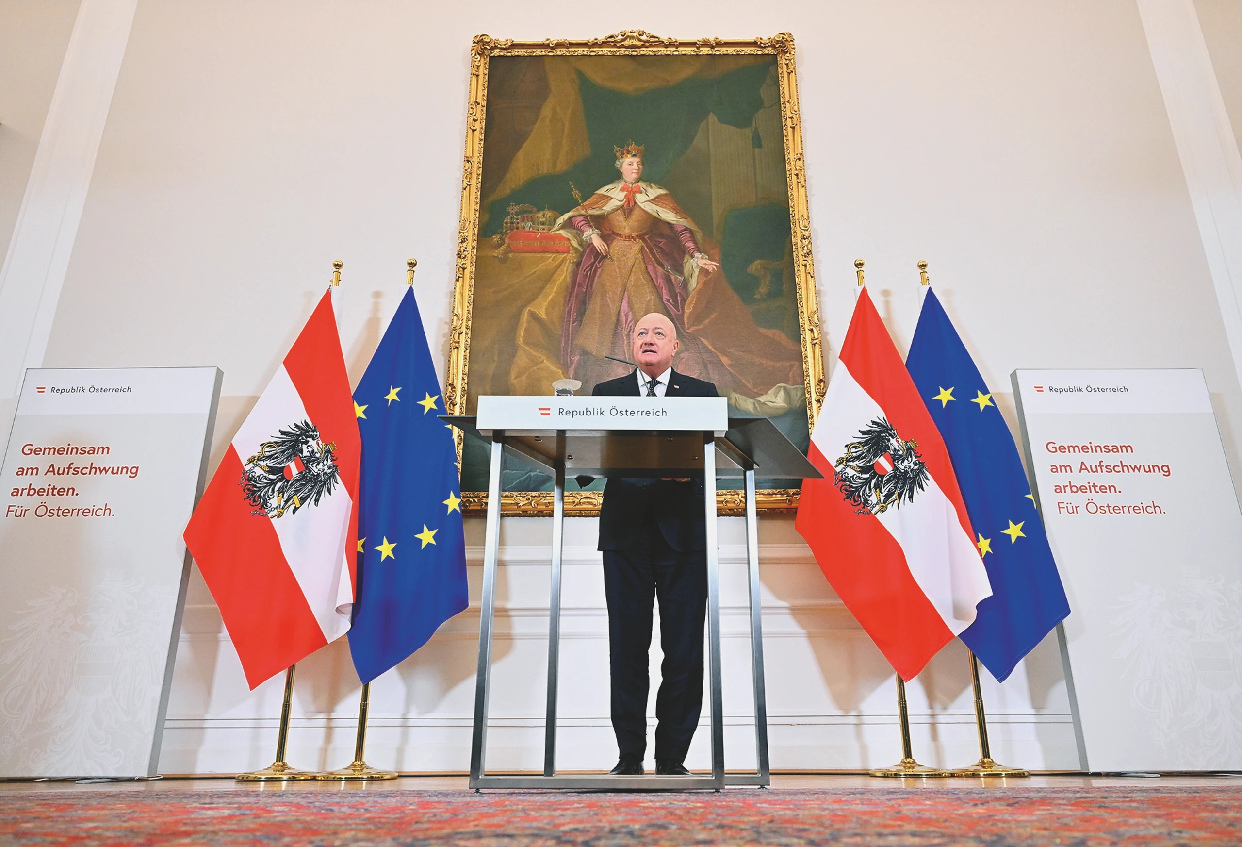 Kanzler Stocker spielt mit dem Feuer