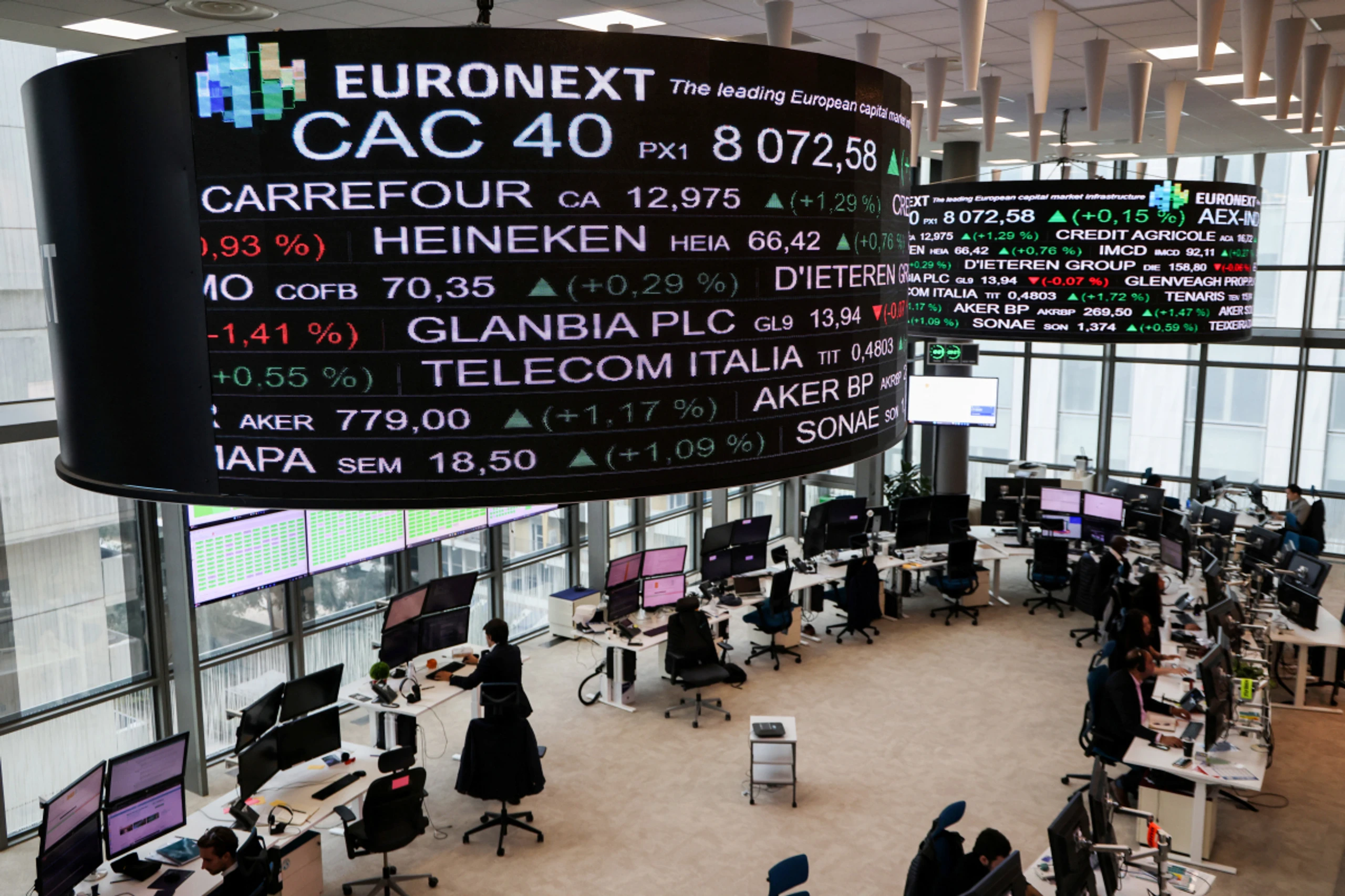 Euro-Stoxx wieder auf Rekordhoch